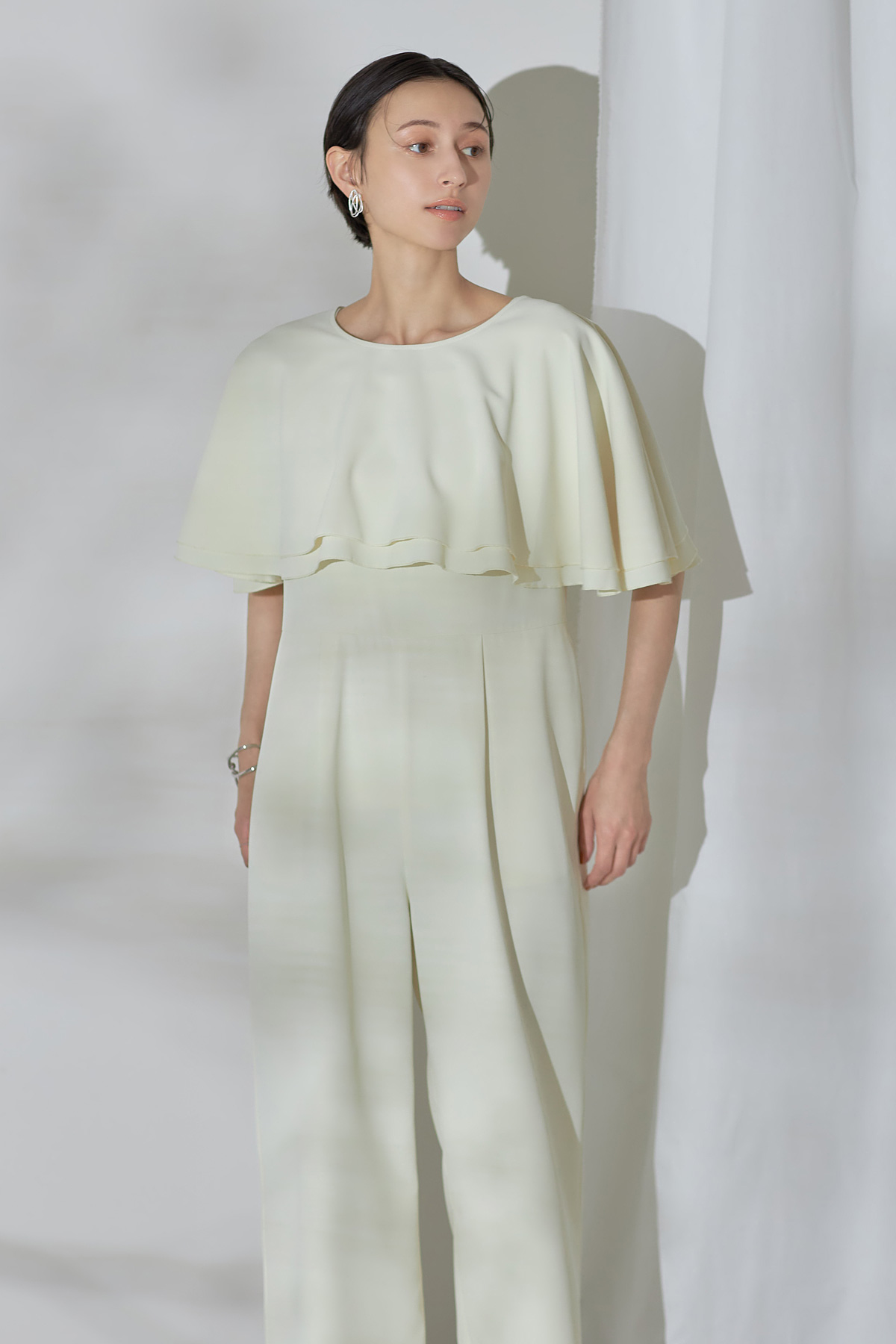 【@smilelife_maaさんコラボ】ケープ付きオールインワン＊SALE品につき返品/交換/注文確定後の変更キャンセル不可＊