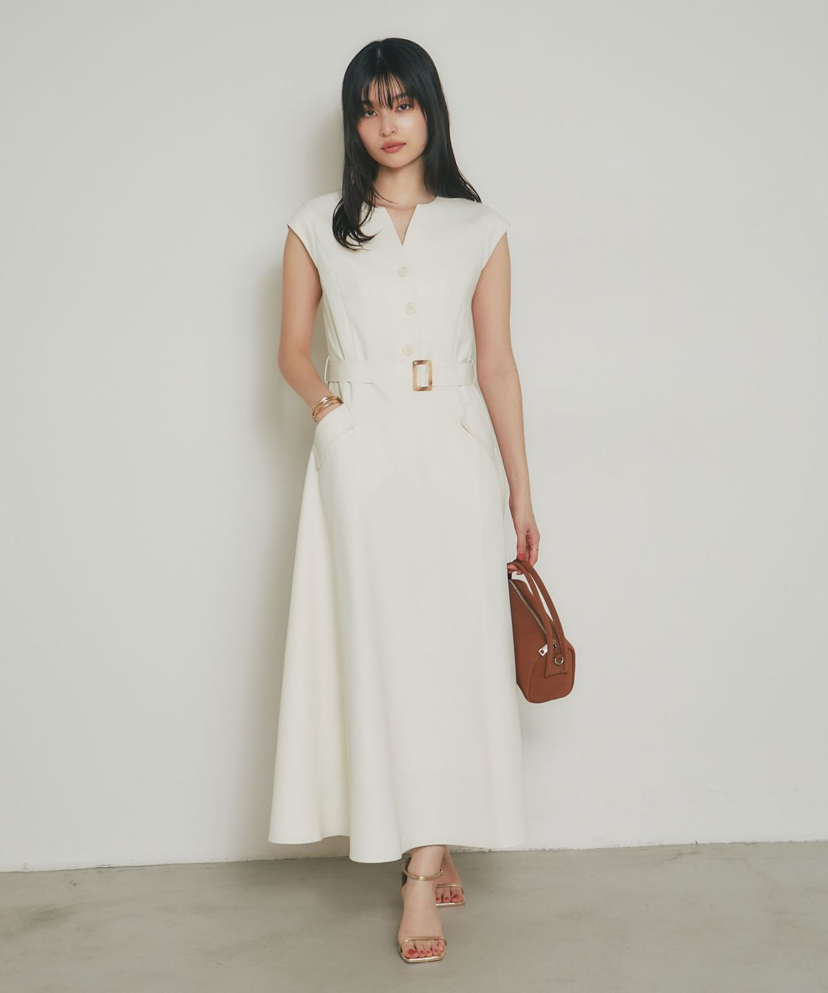 カーブフロントワンピース