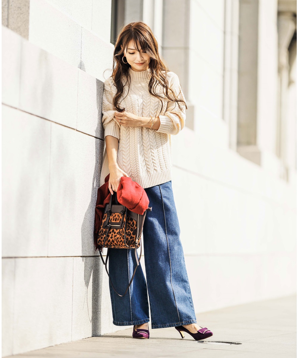 オールノット タグ付き新品♡ギャラリービスコンティ♡裾刺繍デザイン