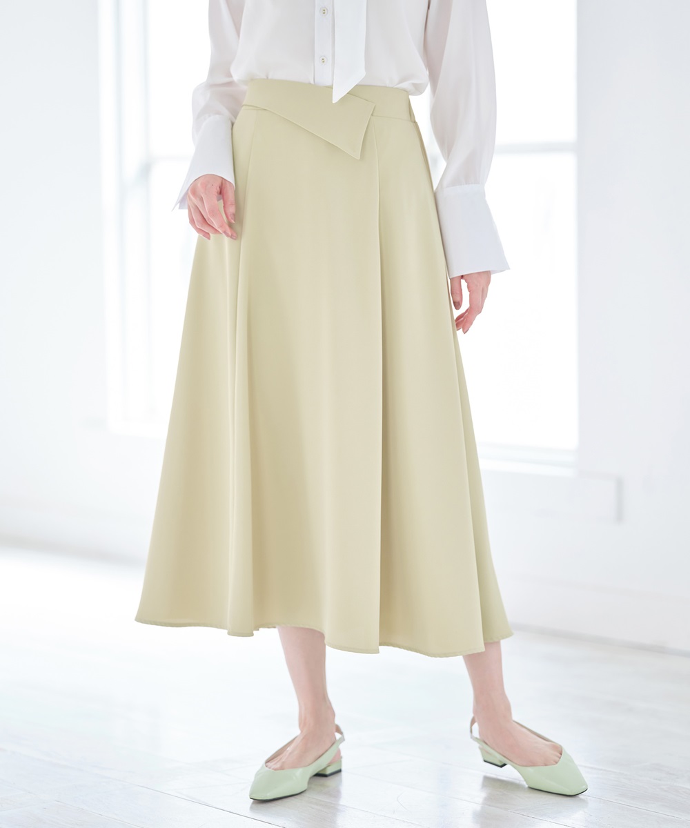 【@skinholictokyoセレクト】ウエストマークフレアスカート《Suger Color Collection》
