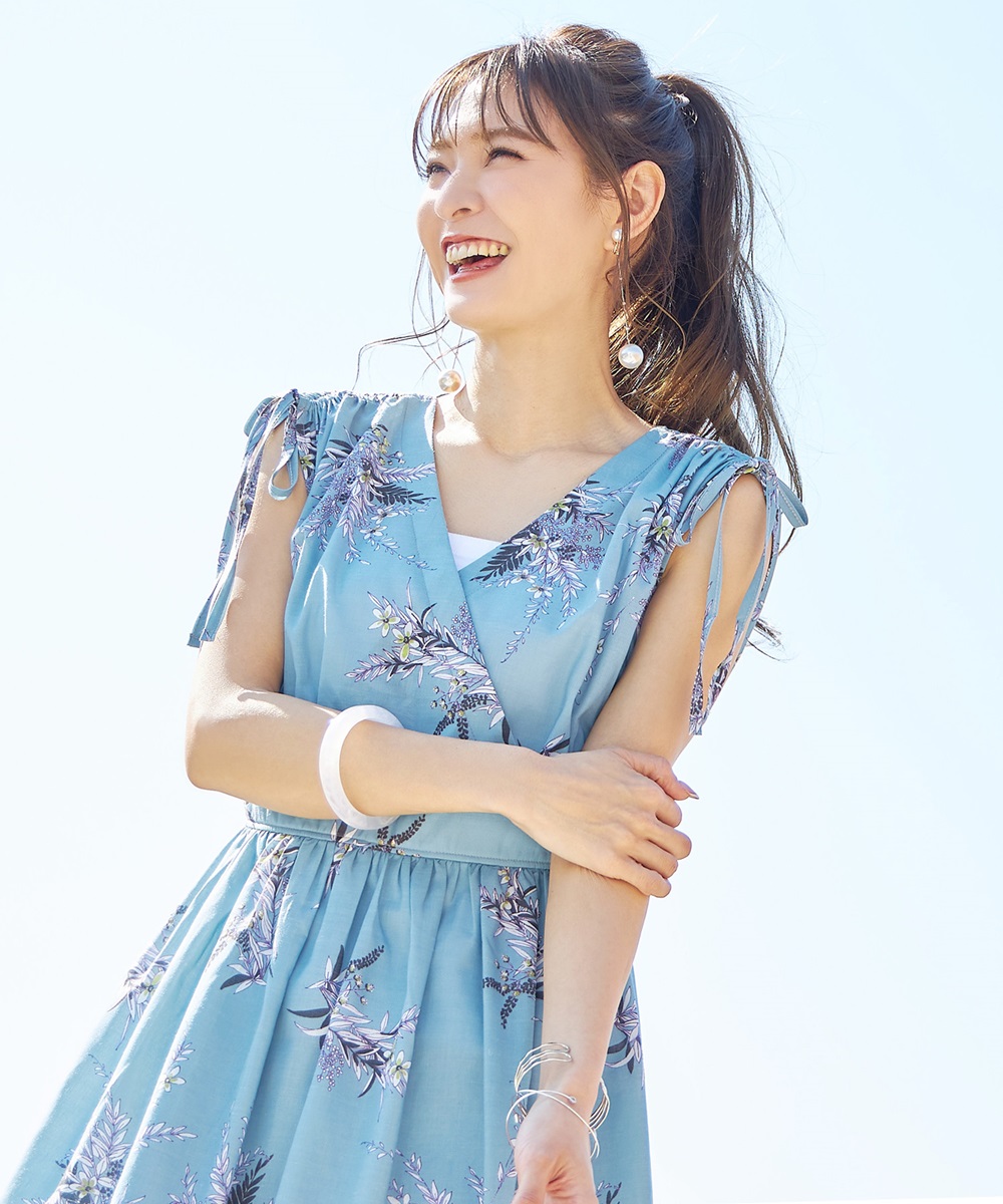 成瀬愛里さん着用】カットジョーゼットセットアップ