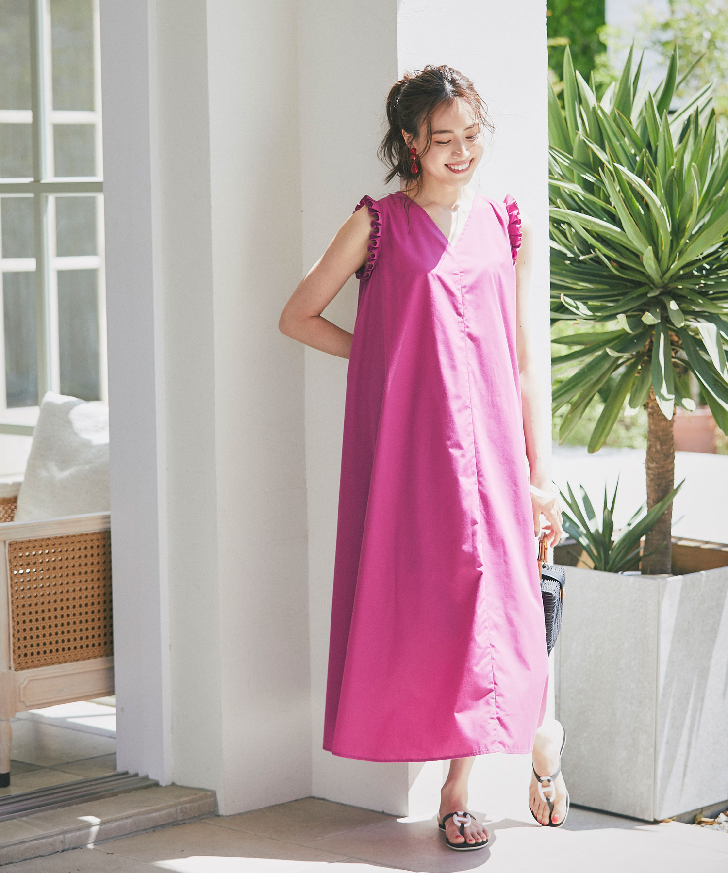 カラミ織りサマードレス