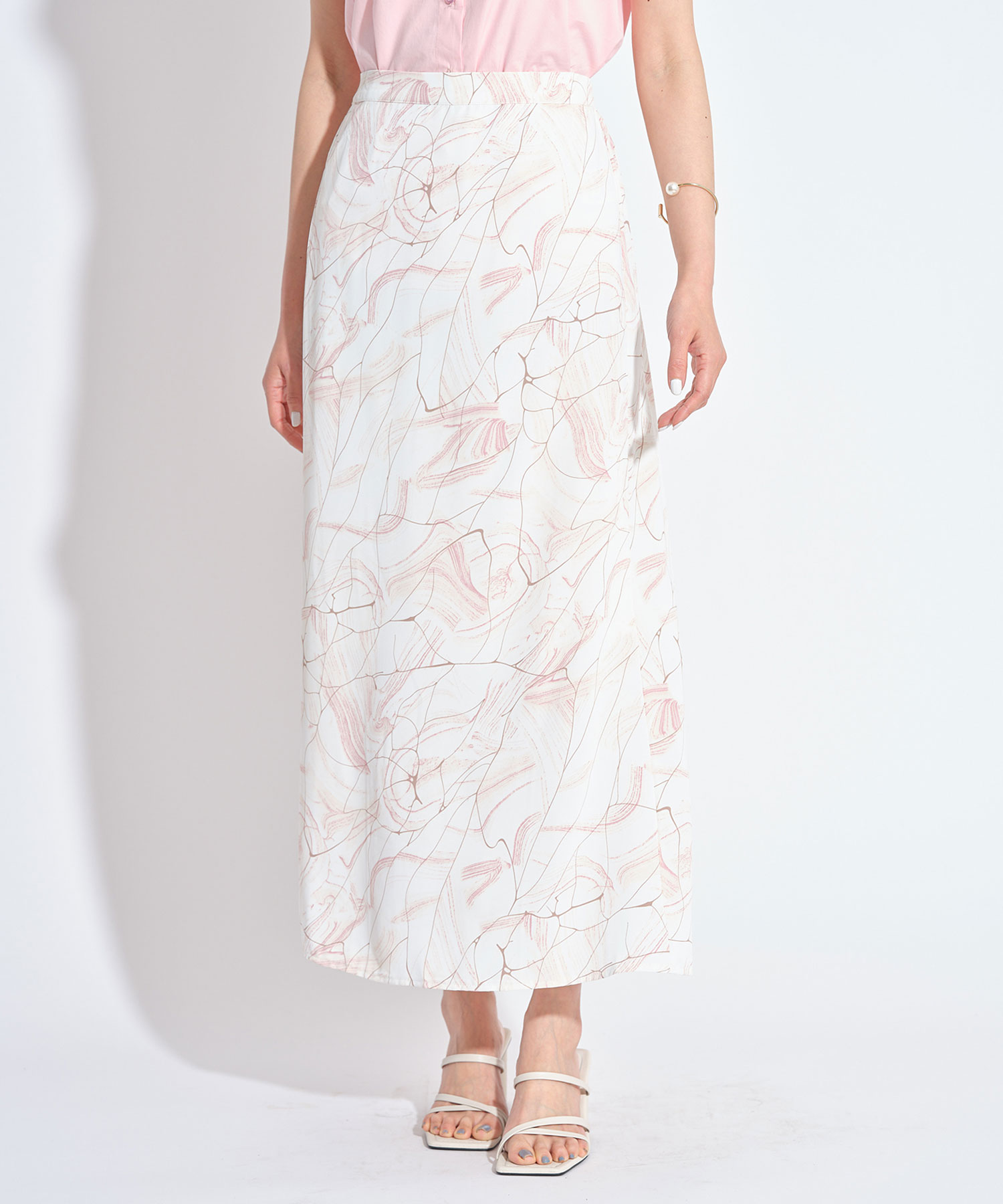 カラーフレアパンツ