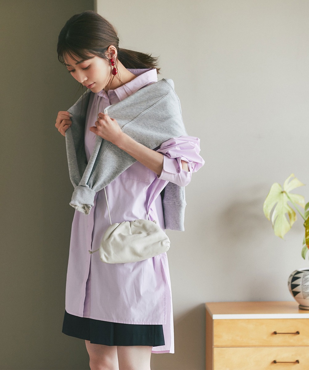 オーバー比翼シャツ※WEB Store限定販売