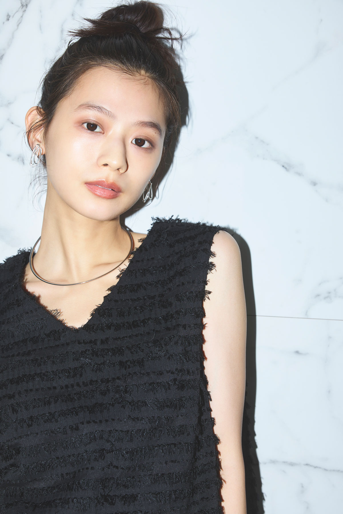 8月10日午前0:00再販！【松木育未さん着用】セットアップ対応シャギージレ