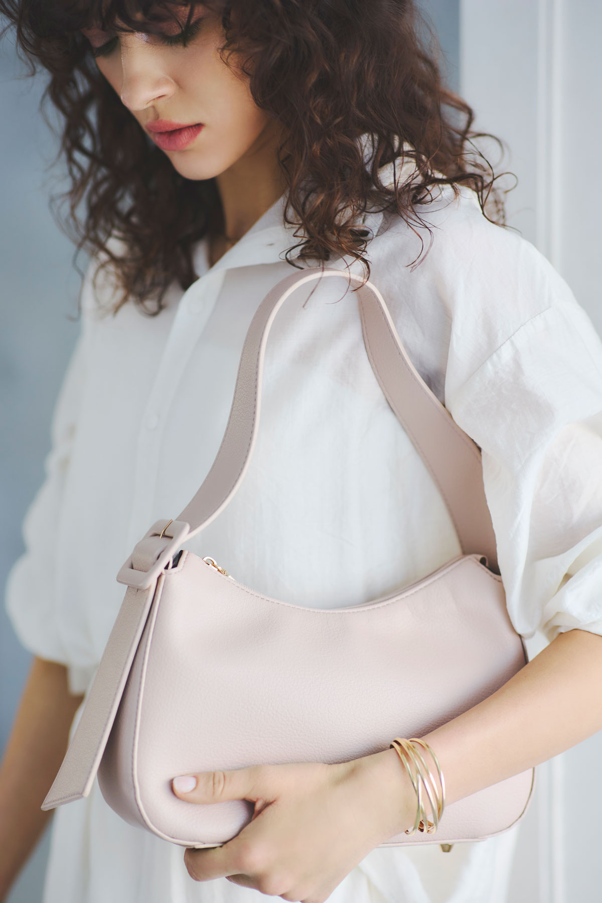 【9/6 SALE再値下げ！】ワンハンドルショルダーバッグ【mignon/ミニョン】＊SALE品につき返品/交換/注文確定後の変更キャンセル不可＊