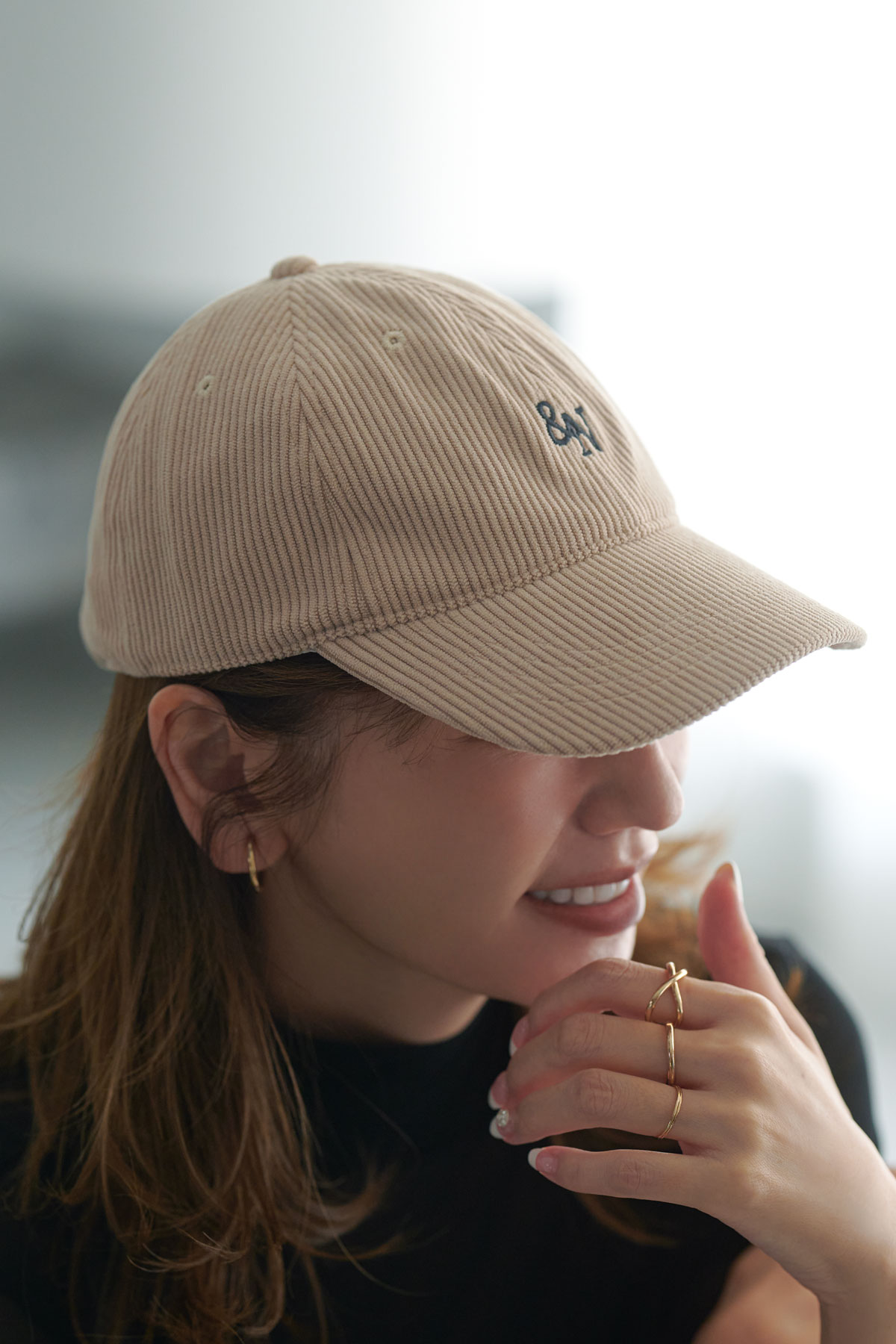 【MORE SALE】【美香さんコラボ】エンブロイダリーキャップ＊SALE品につき返品/交換/注文確定後の変更キャンセル不可＊