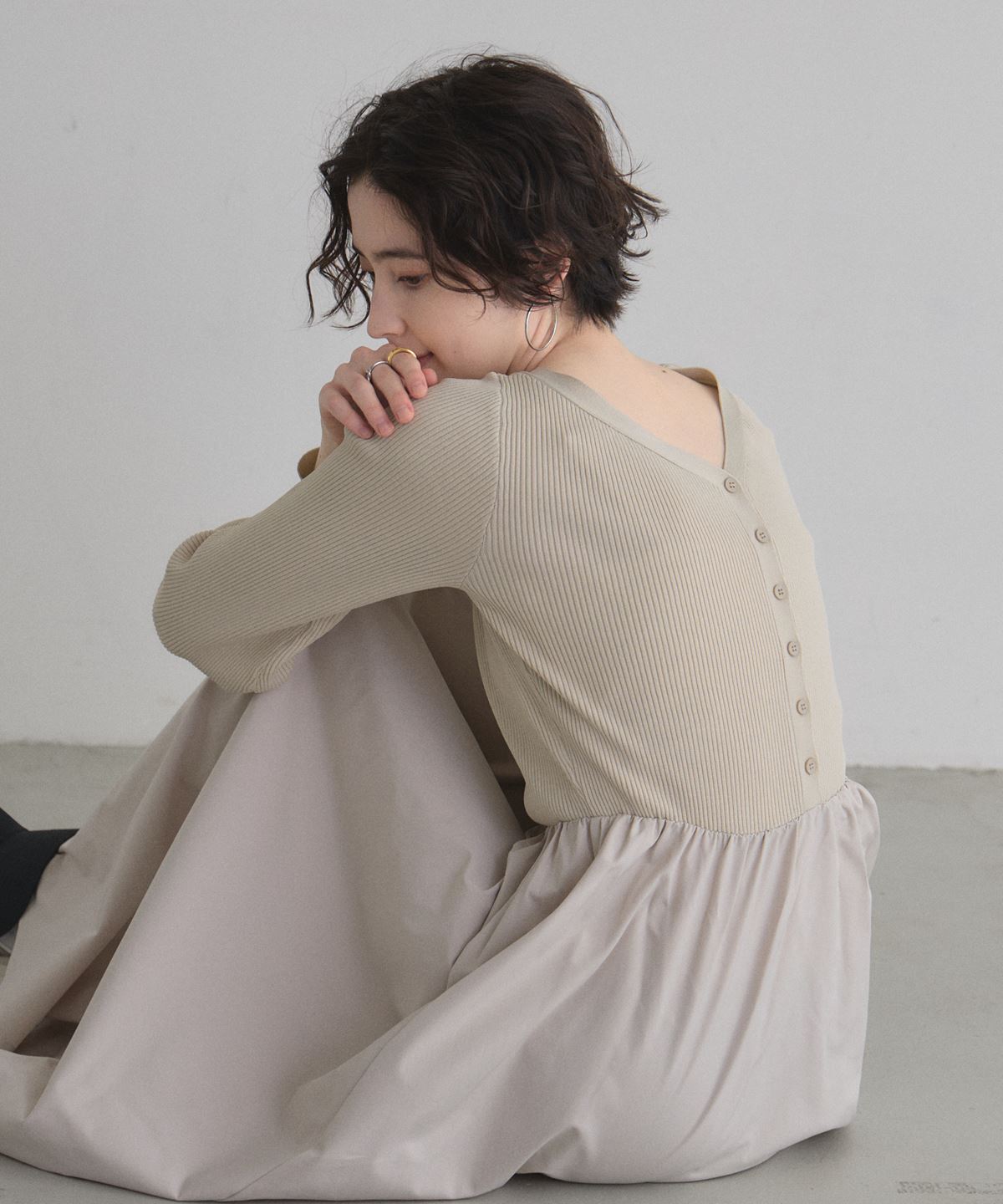 11月27日WEB限定再販！前後2WAYドッキングワンピース