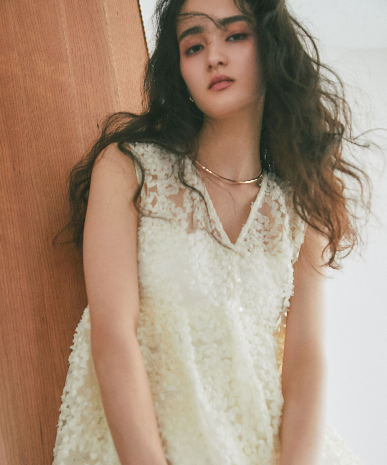 フラワーチュールペプラムトップス