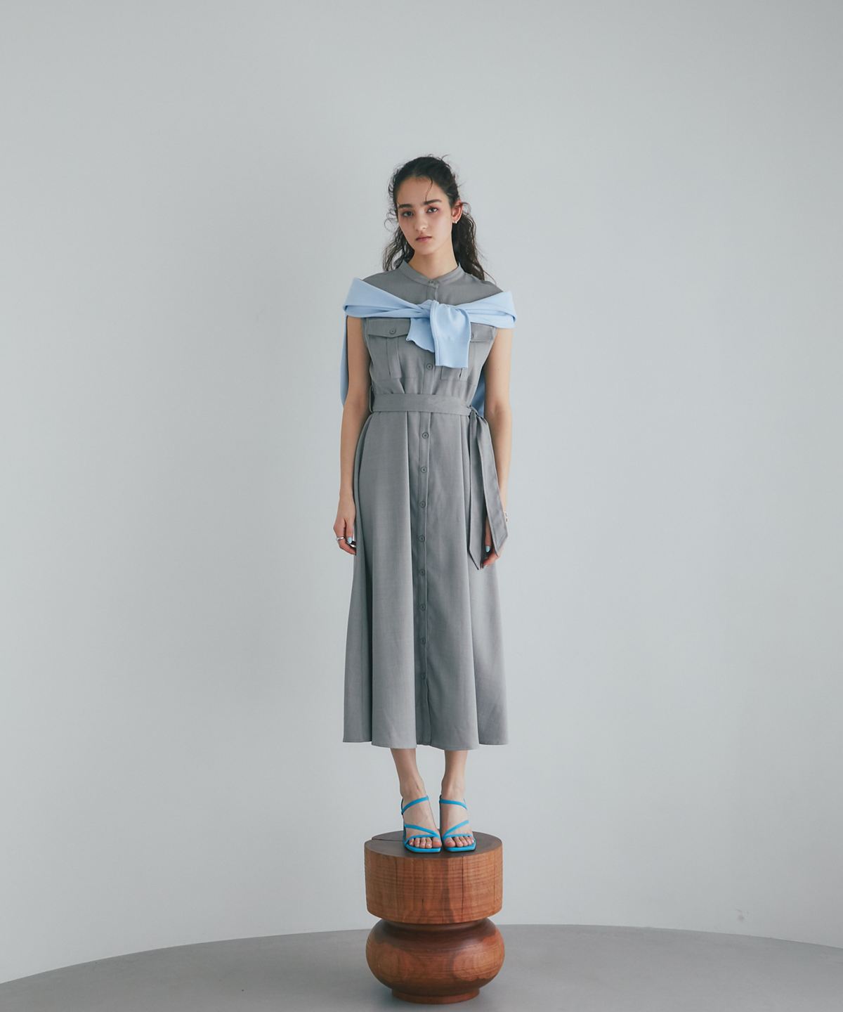 ミリタリーラインワンピース