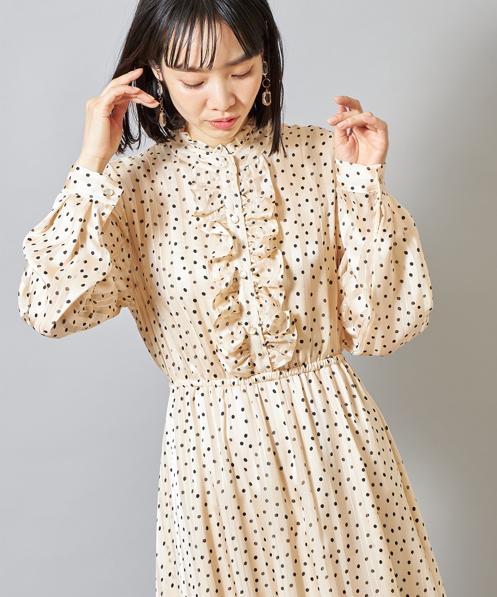 シアーランダムドットワンピース《一部の店舗のみ入荷》