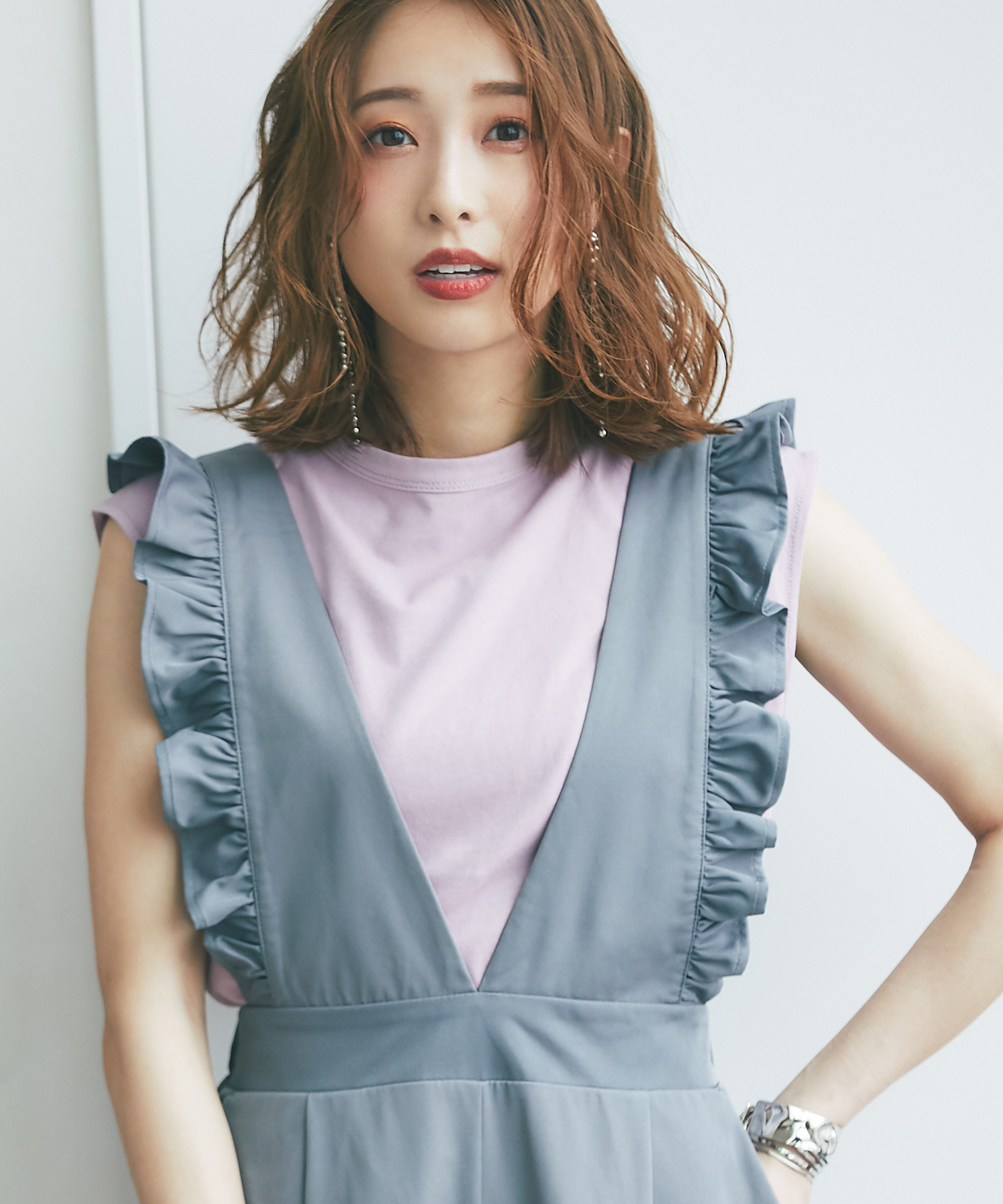 【@sa_youuさん着用】オーガニックコットンフレンチスリーブプルオーバー