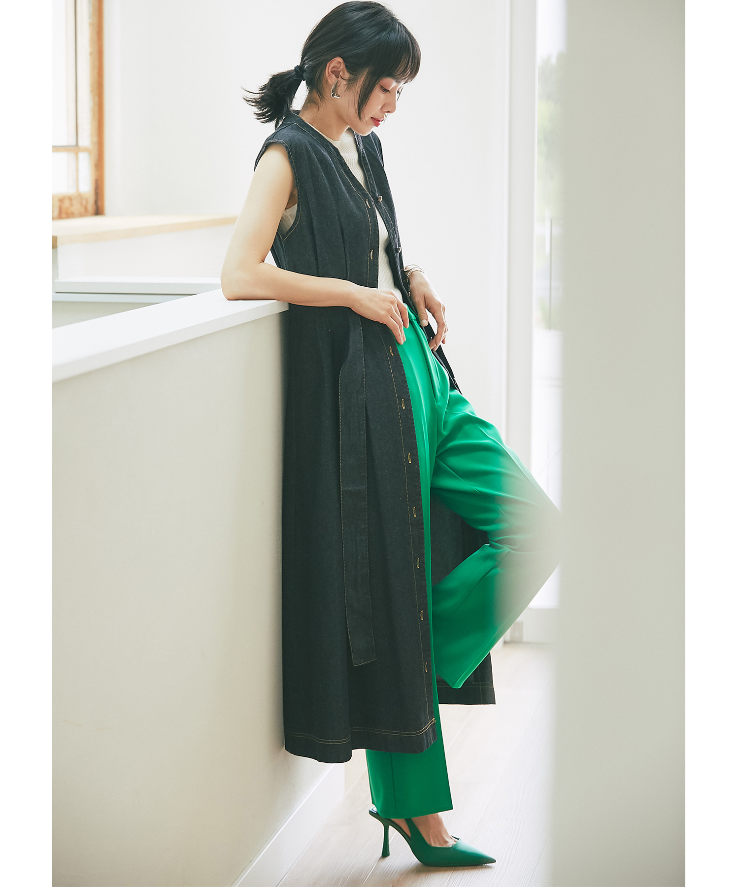 5月31日午前0:00再販！デニムワンピース