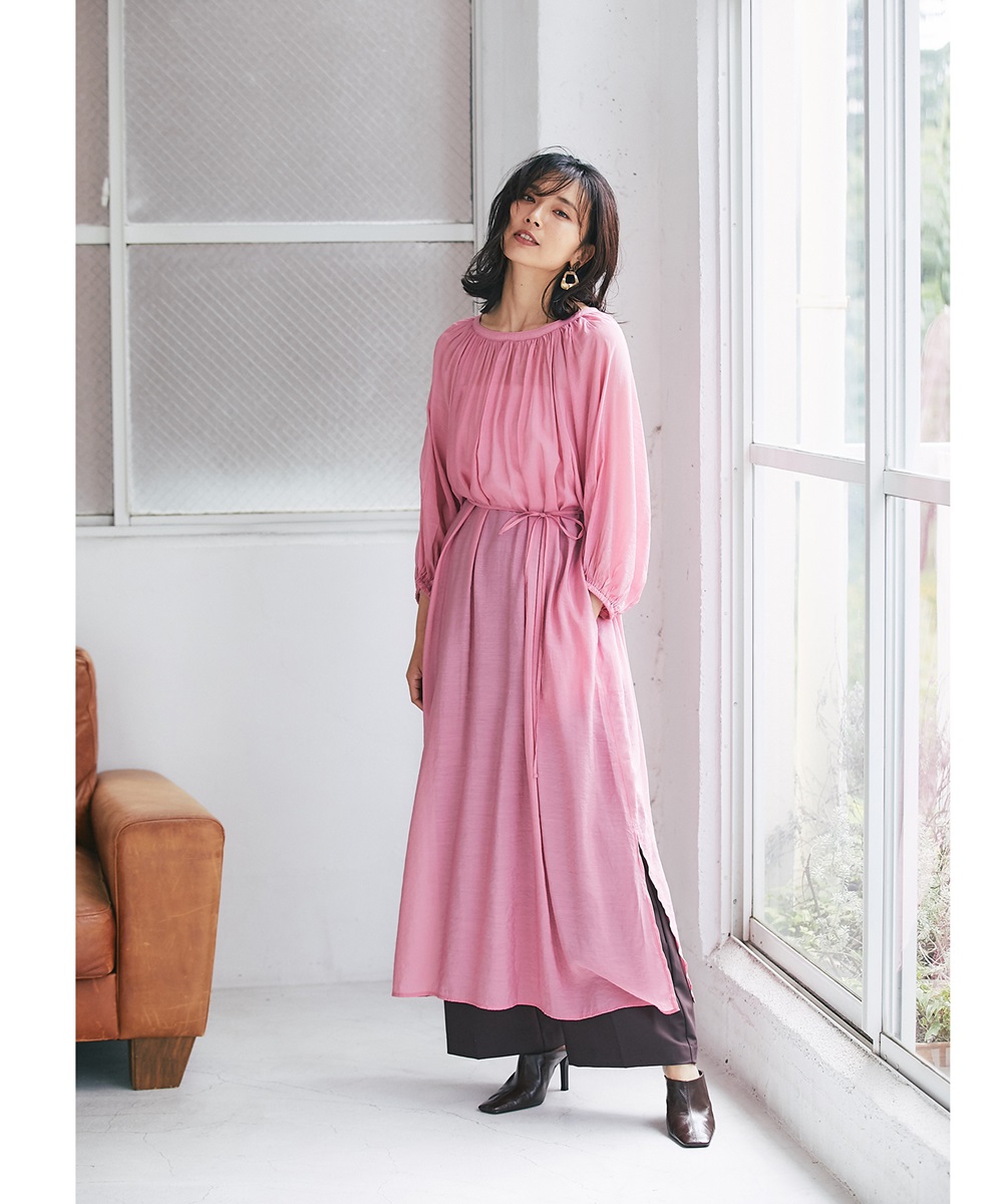 2WAYボリュームマキシワンピース※WEB Store限定販売