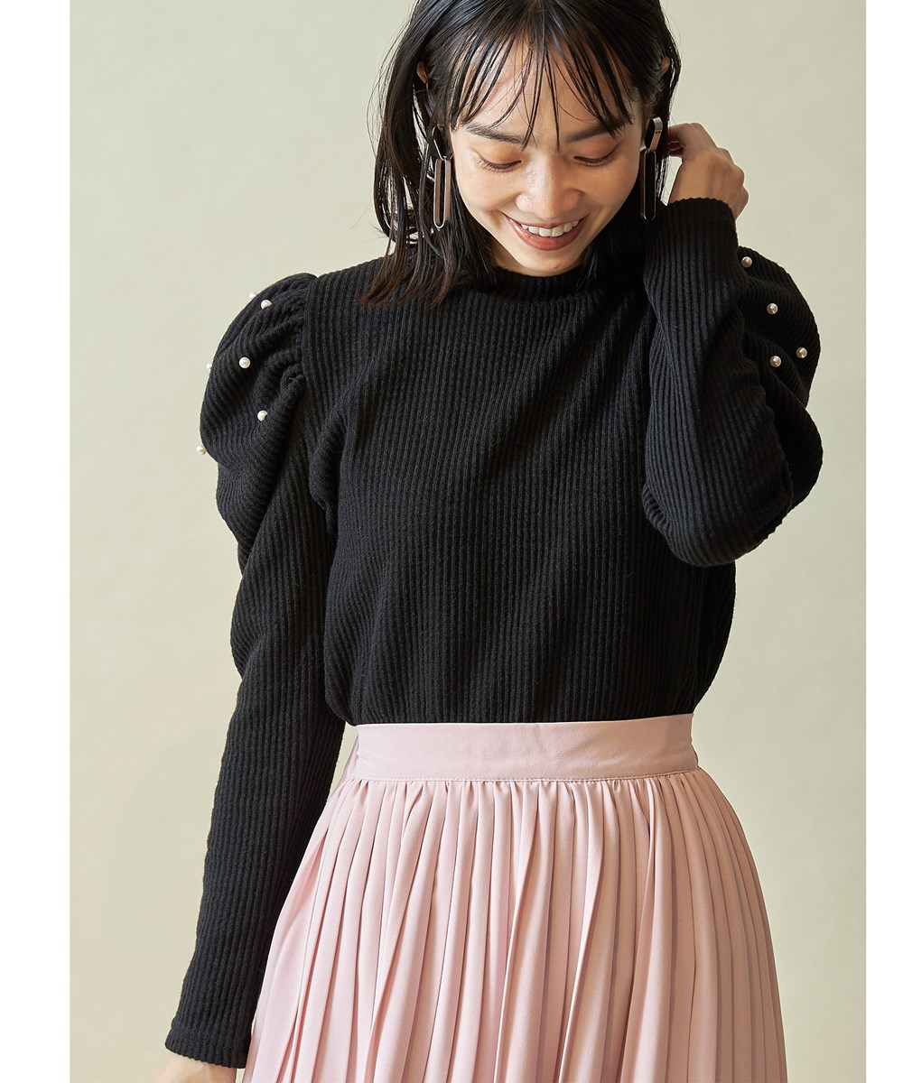 パールパワショルカットソー※一部店舗のみ入荷