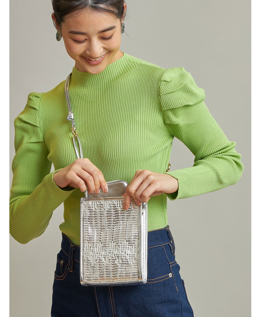 PUメッシュスマホショルダー※一部店舗のみ入荷