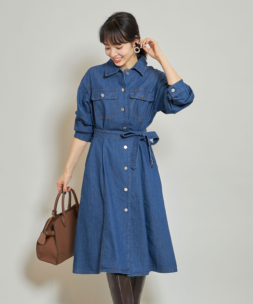 デニムワンピース※一部店舗のみ入荷