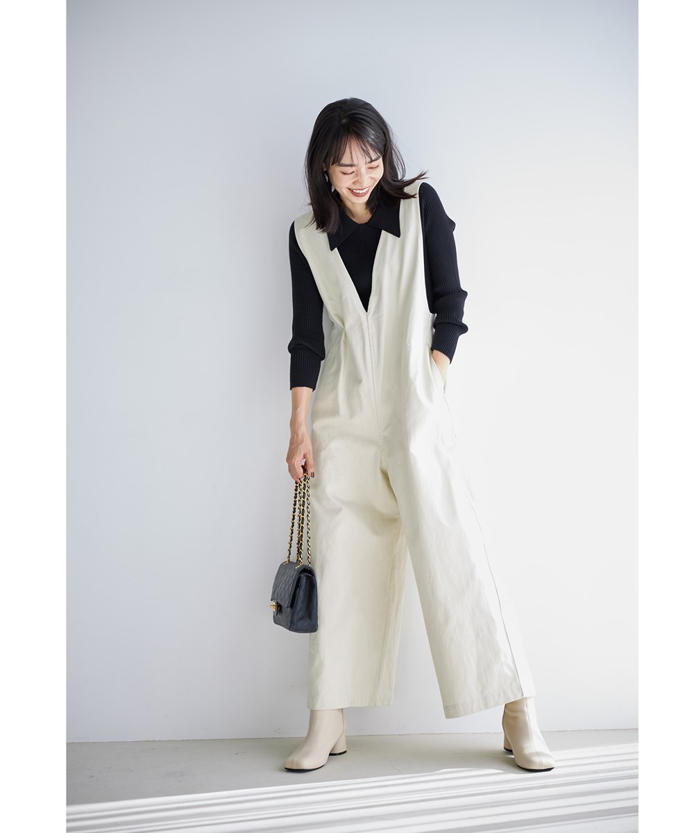ヘリンボーンワークオールインワン※WEB Store限定販売