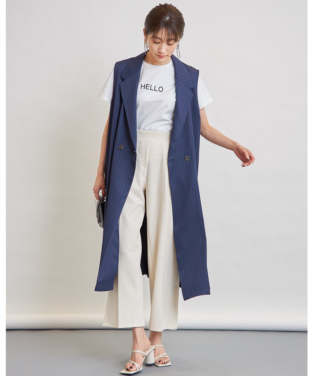 先染めストライプジレ※WEB Store限定販売