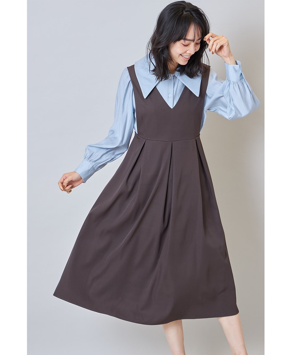 ビックカラーシャツ＋ジャンスカセット※一部店舗のみ入荷