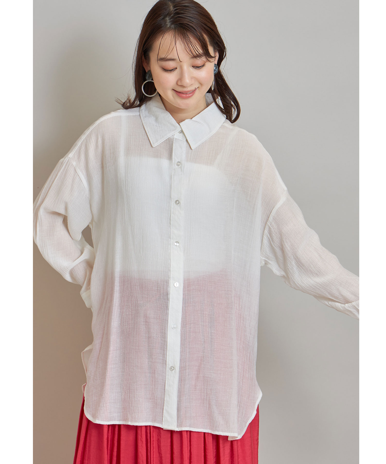 楊柳シャツ※一部店舗のみ入荷
