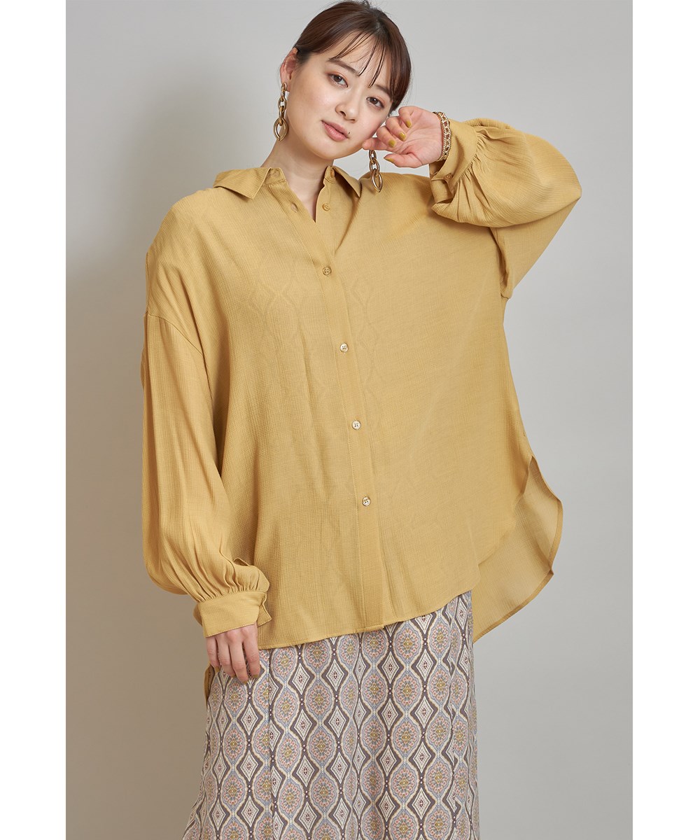 ボリュームスリーブシャツ※一部店舗のみ入荷