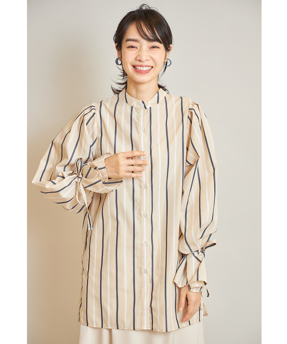 前後２WAY袖リボンブラウス※一部店舗のみ入荷
