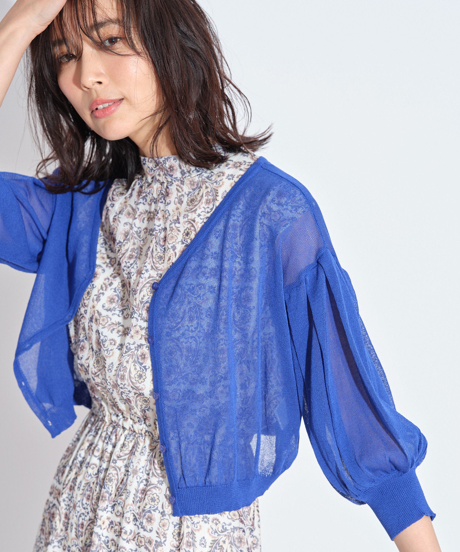 Vネッククロプトスカーディガン※WEB Store限定販売