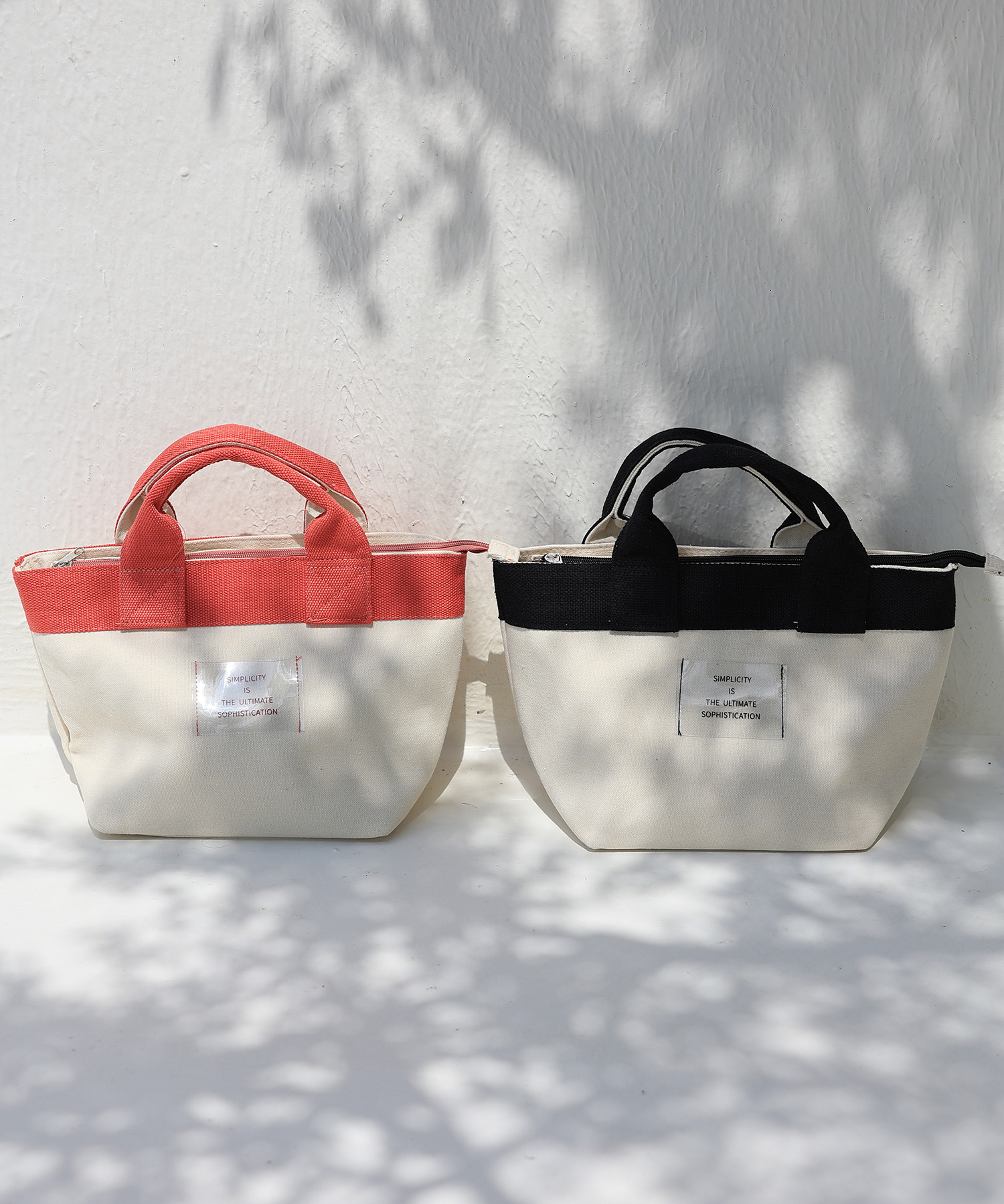 キャンバスクリアネームミニトート※一部店舗のみ入荷