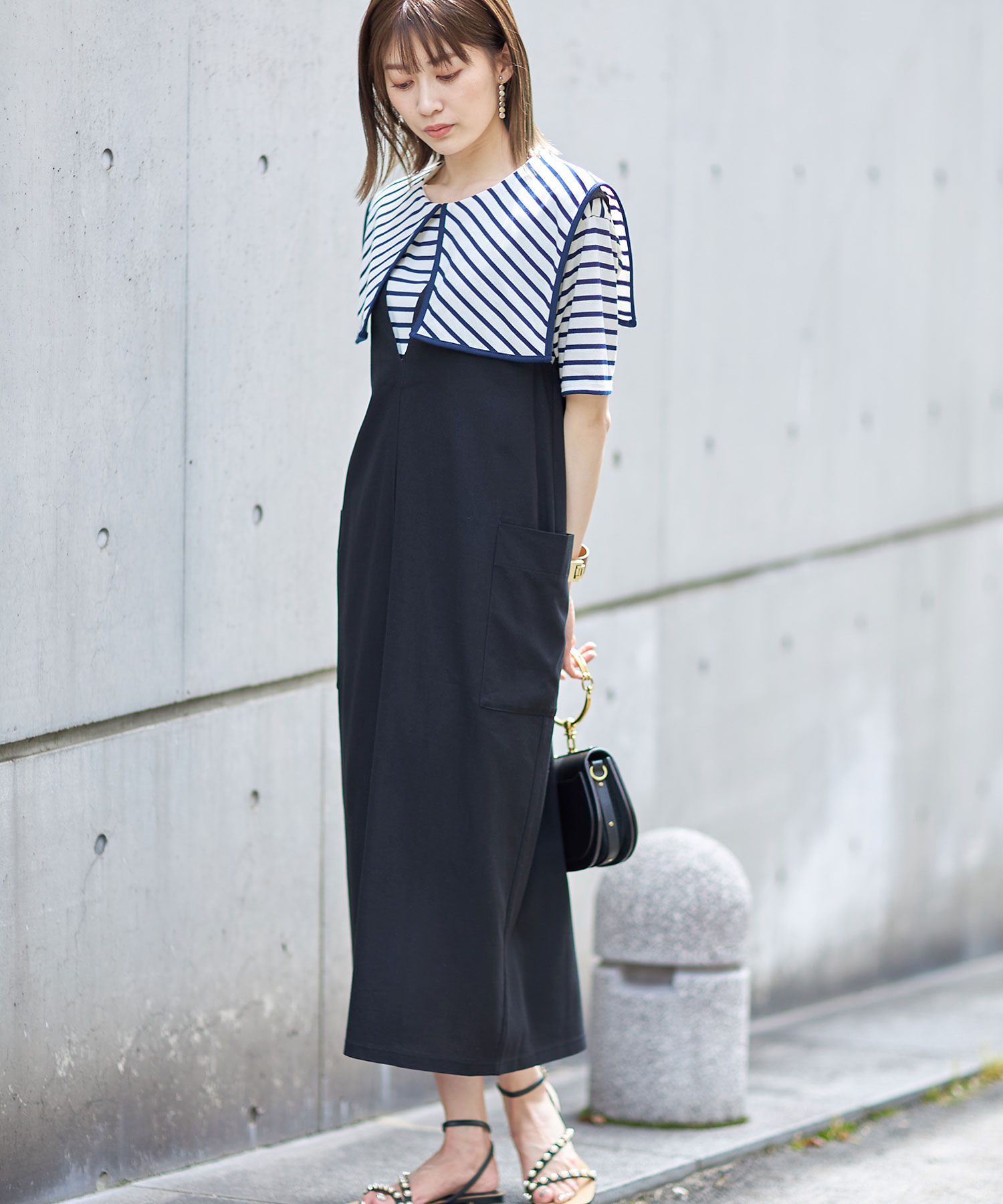 キーネックワンピース※WEB Store限定販売