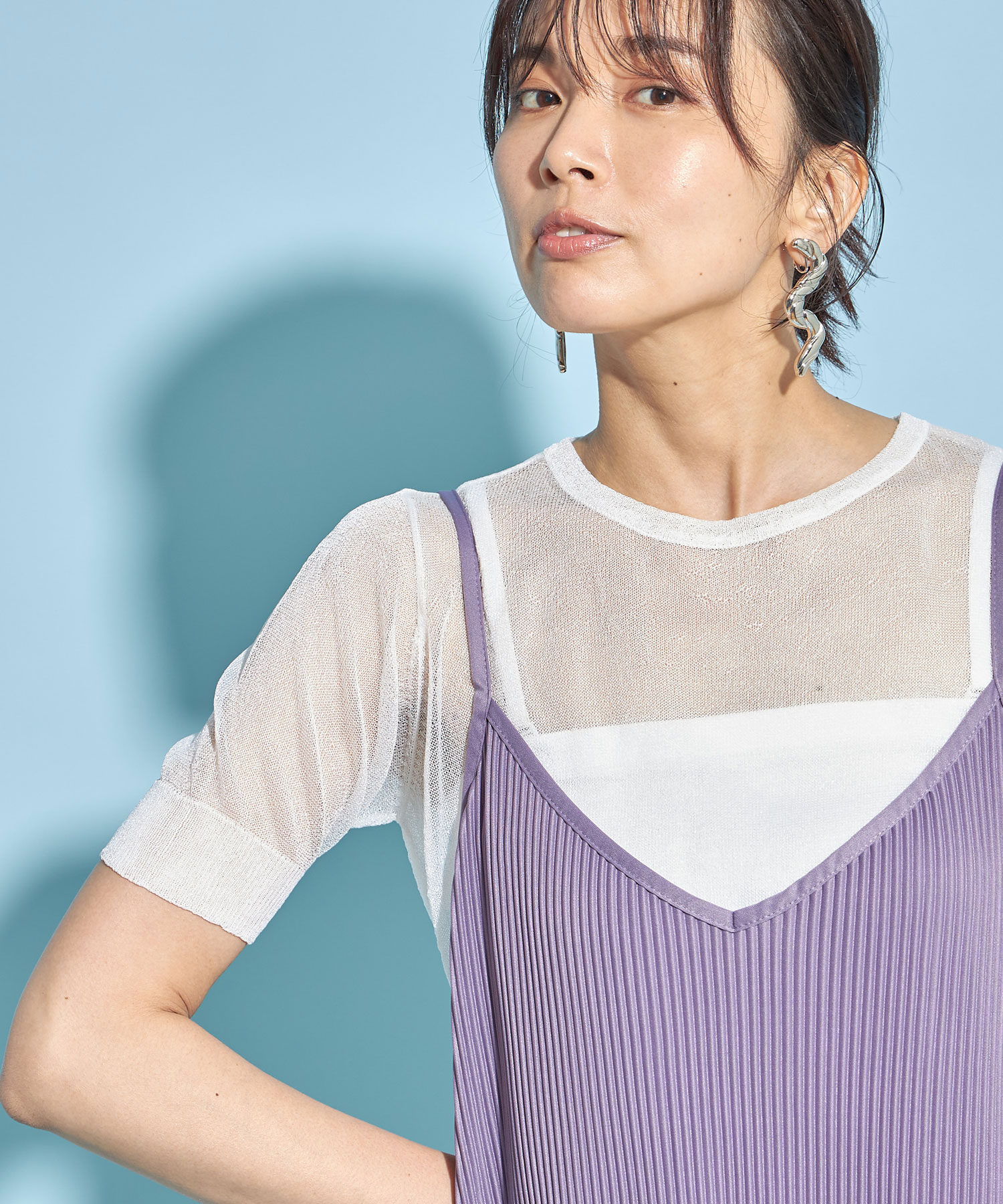 ラメシアートップス※WEB Store限定販売