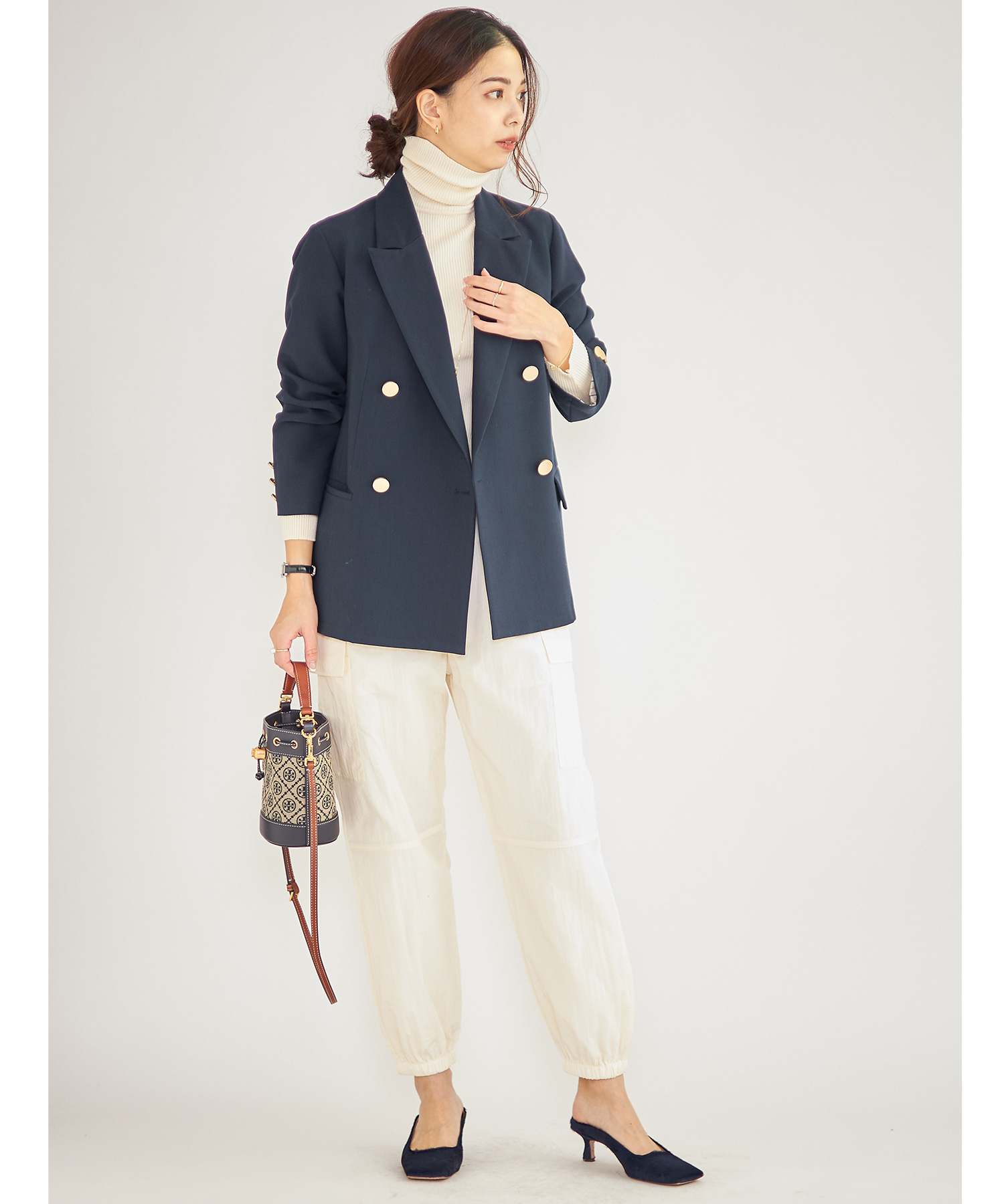 【9/6　SALE】【WEB限定】裏起毛カーゴポケットワークパンツ