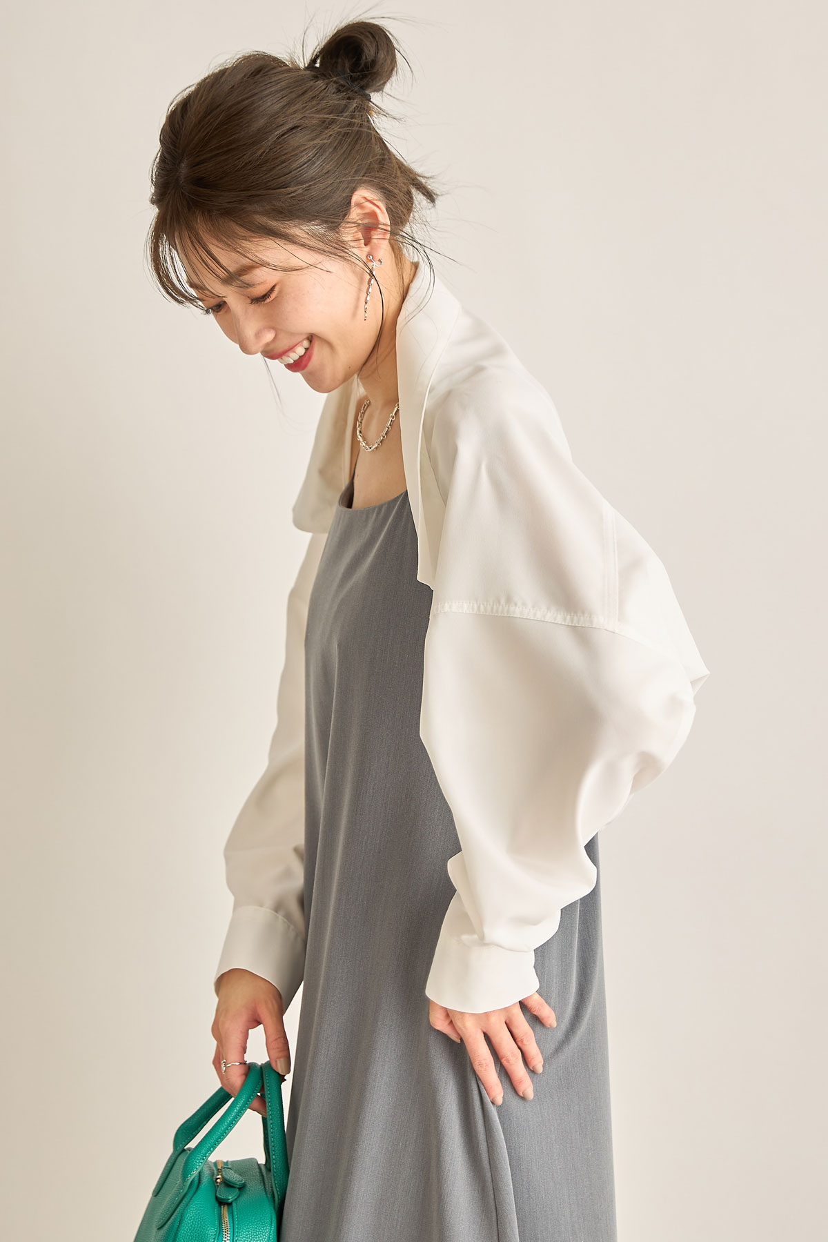 【WEB限定】コットンボレロシャツ