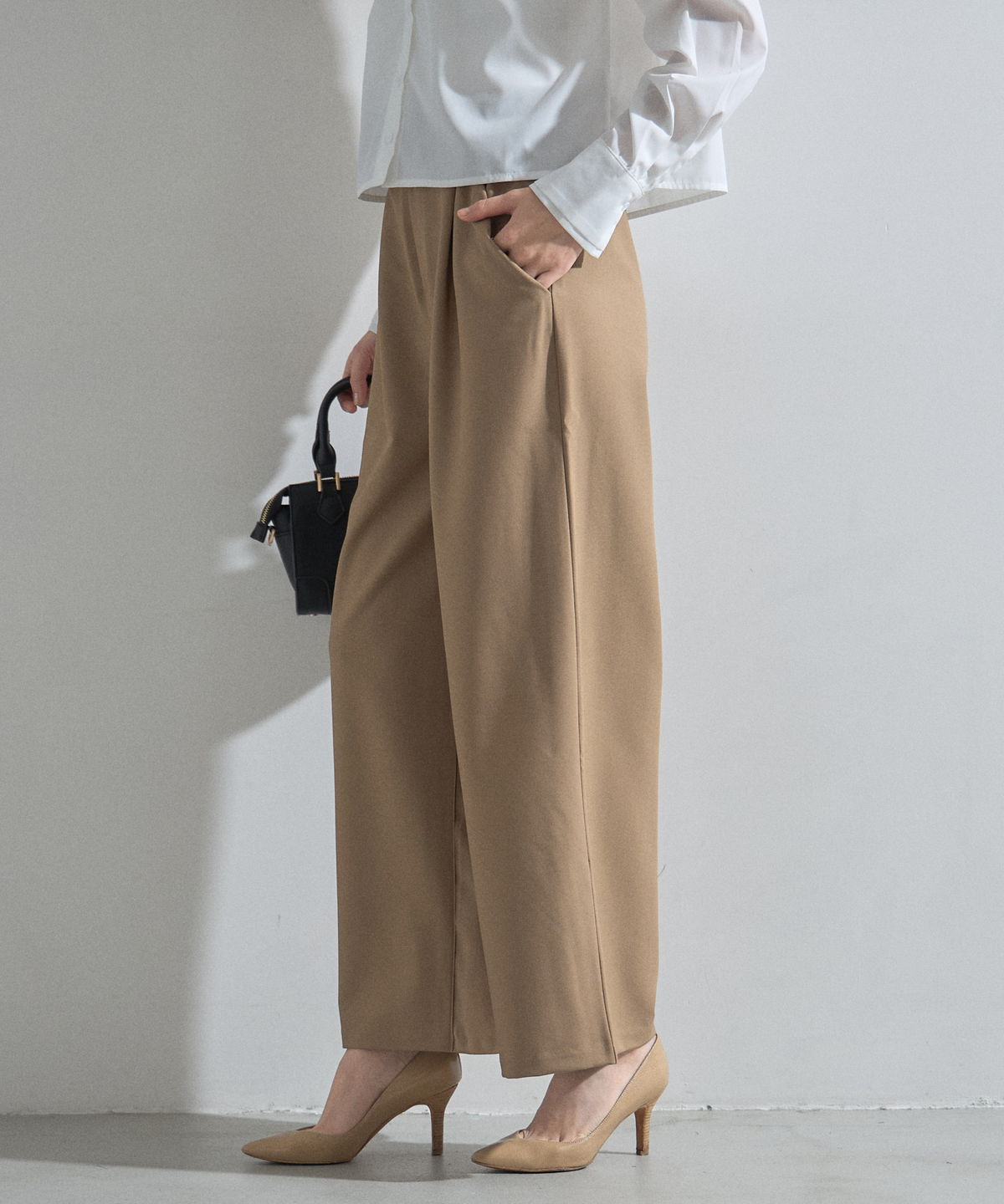 2月25日オフィシャルサイト限定再販！ツイルワイドパンツ