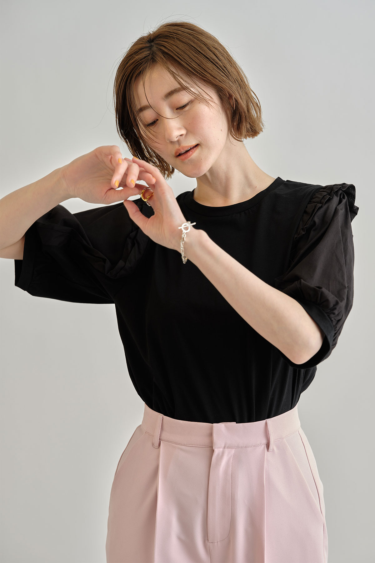 【WEB限定】コットンスリーブTシャツ