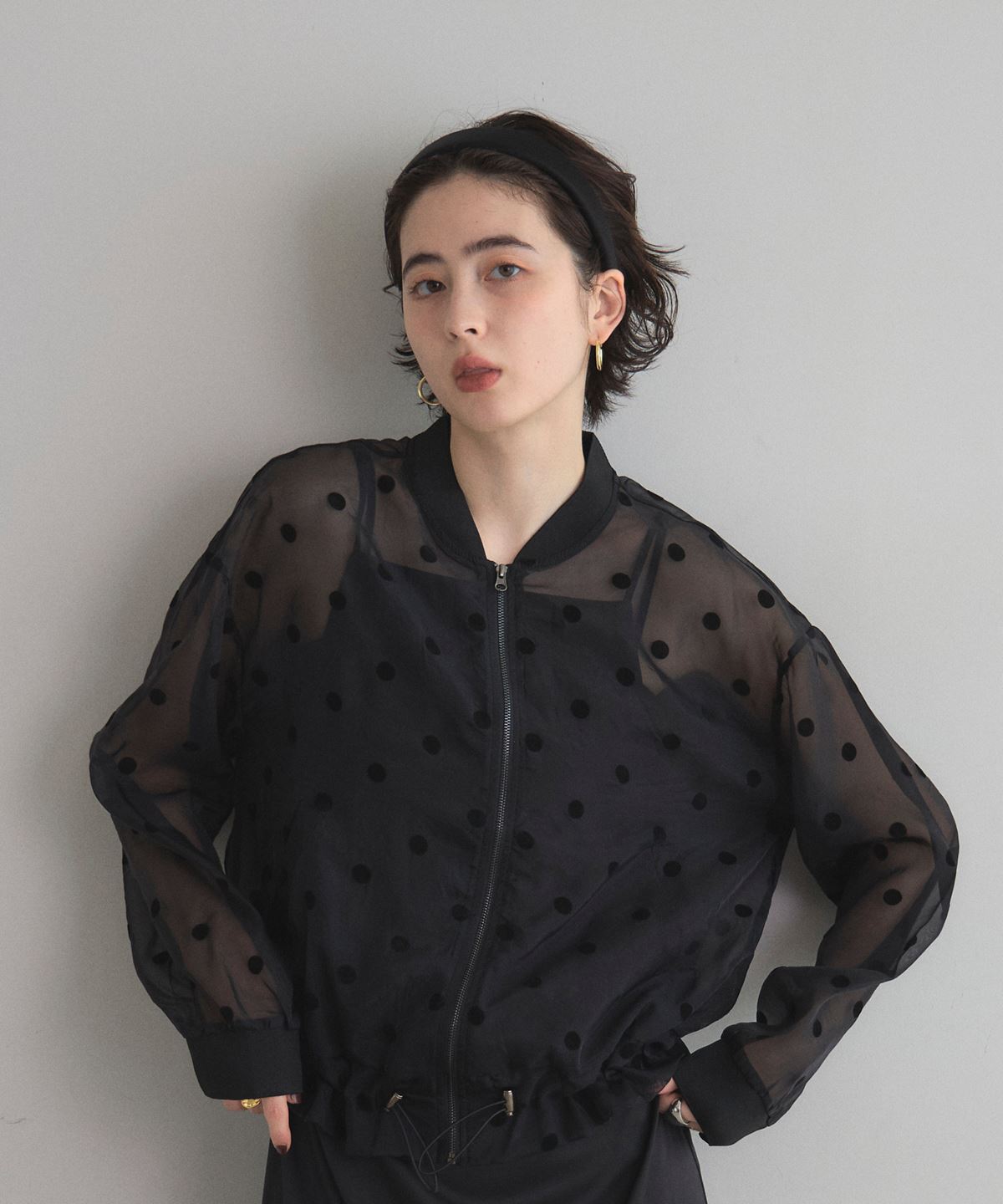 10月17日再販！シアードットブルゾン