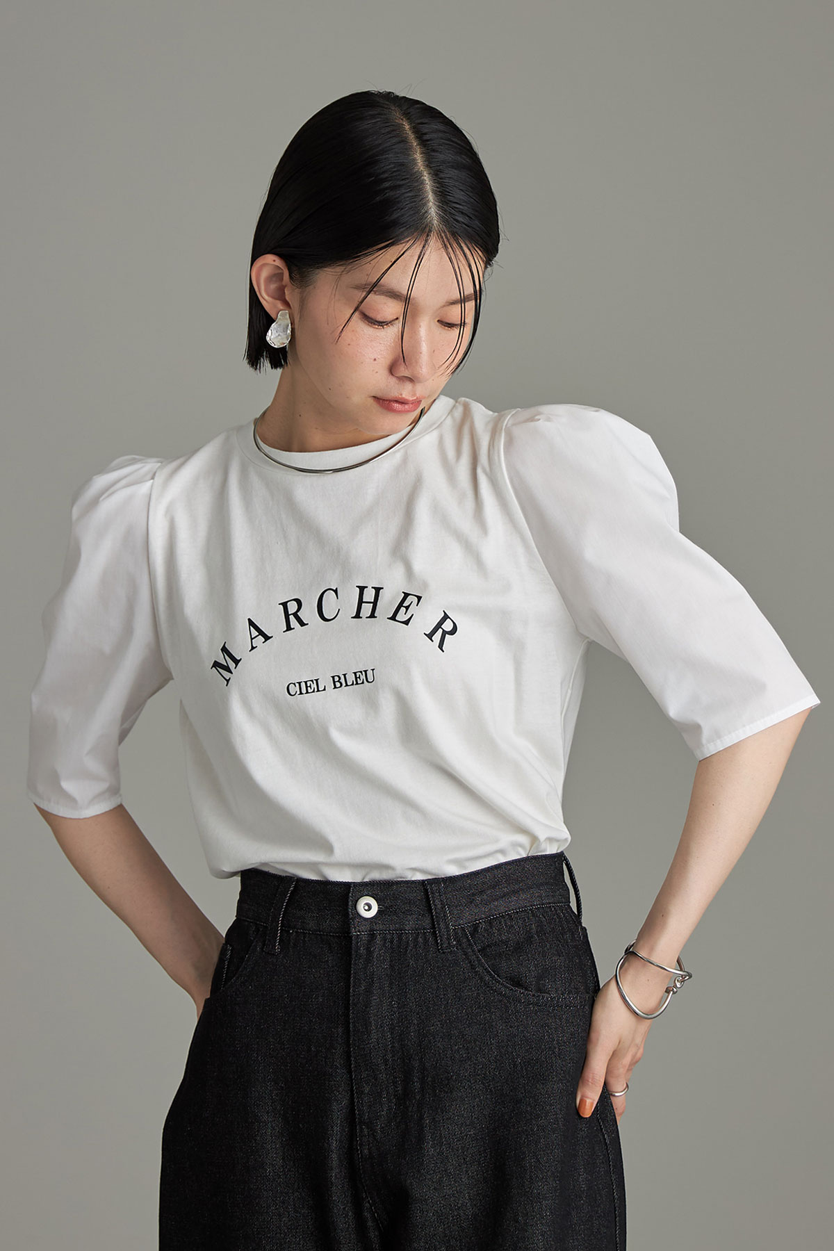 8/23オフィシャル限定少量再販！パワショルロゴTシャツ※一部店舗のみ入荷＊少量の在庫確保による再販売の為、返品/交換は出来かねる場合がございます。予めご了承ください。＊