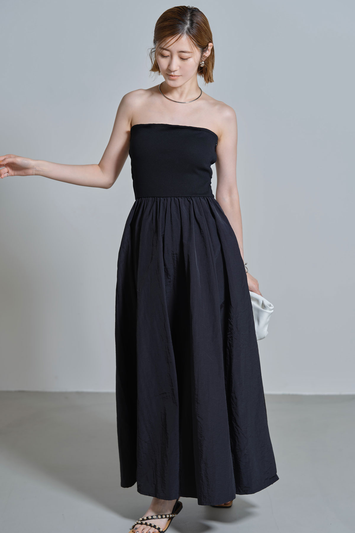 5月29日オフィシャルサイト限定再販！カップ付きリブドッキングベアワンピース