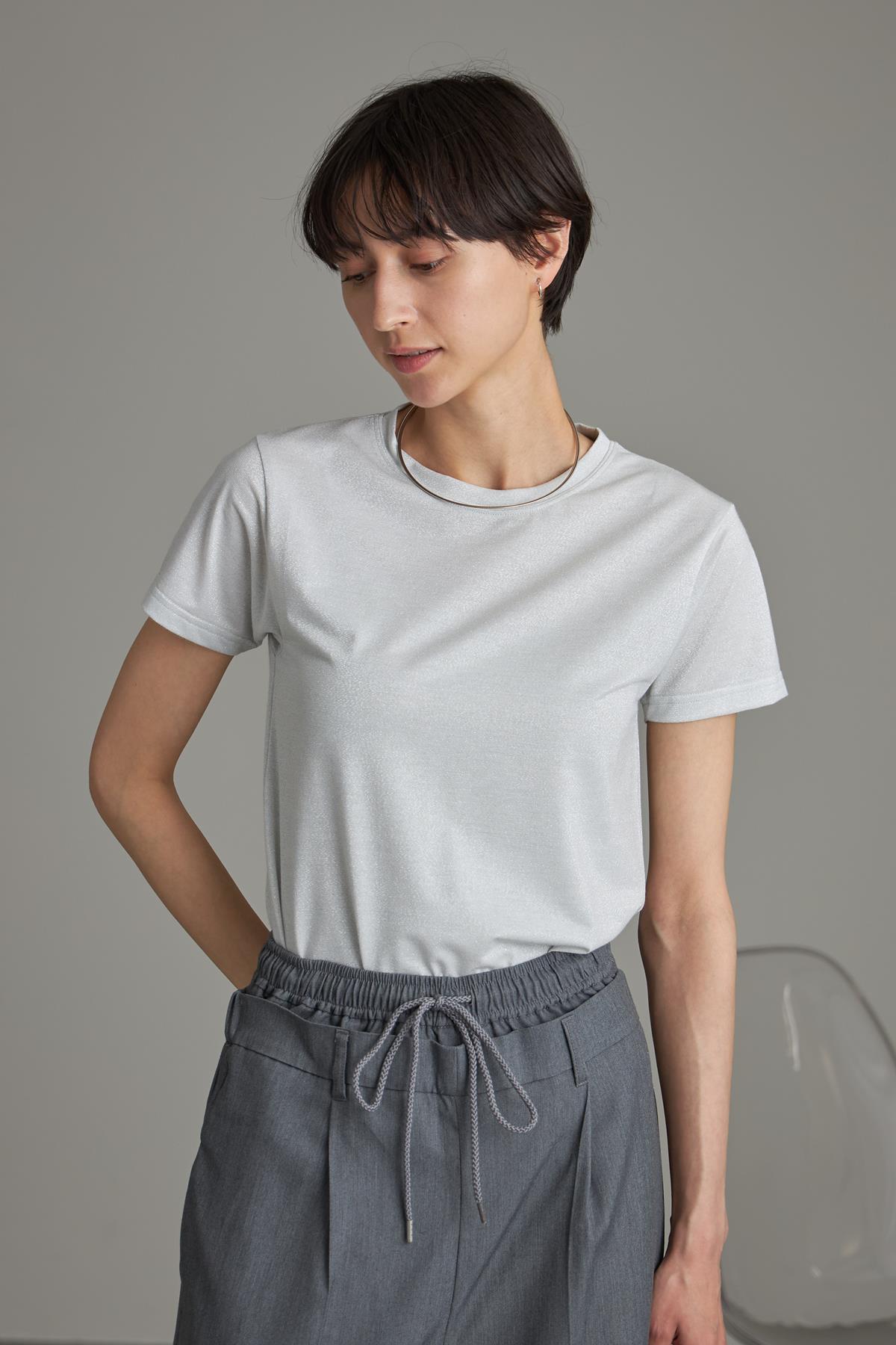 【WEB限定】ラメコンパクトTシャツ