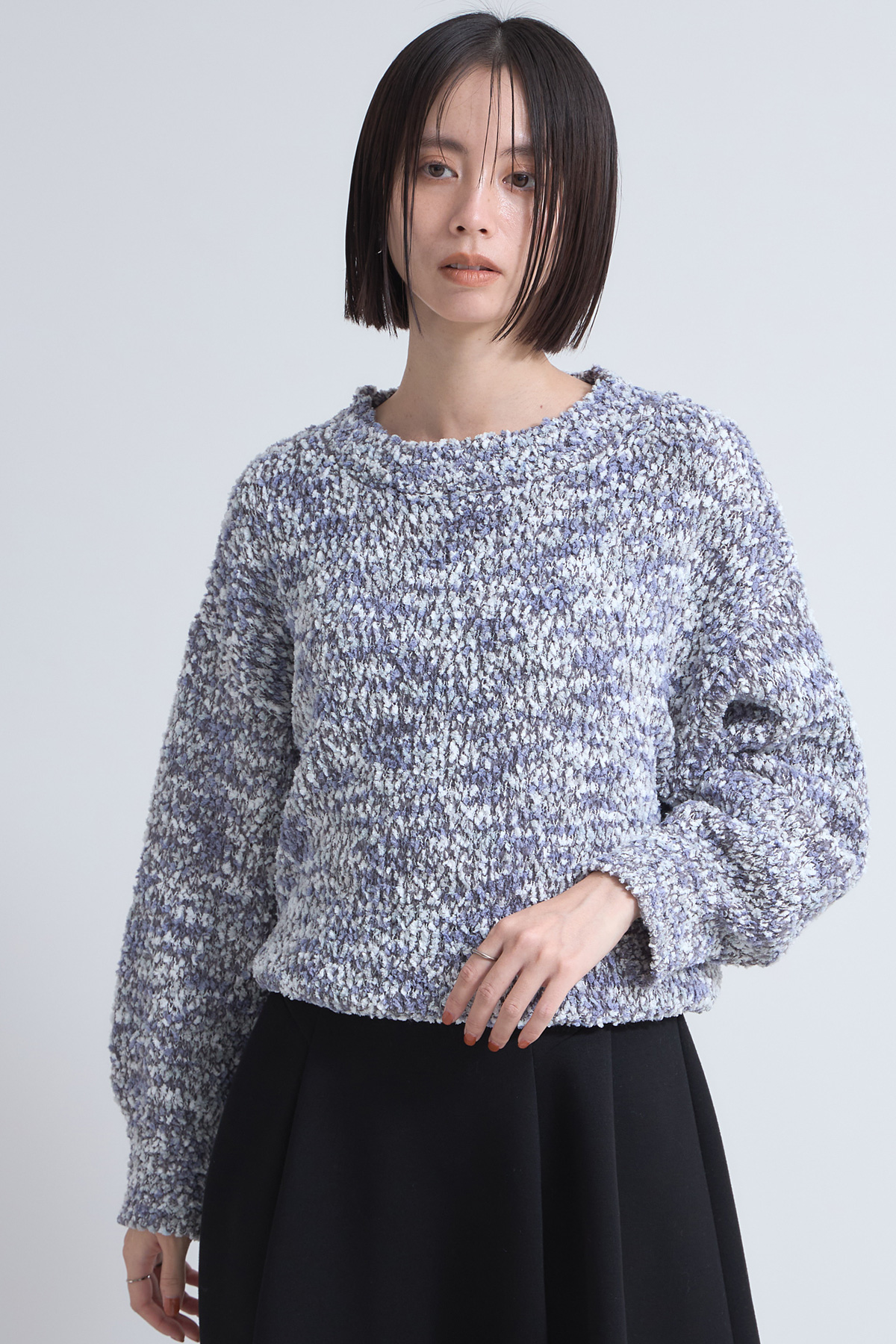 ポップコーンミックスカラーニット※一部店舗のみ入荷