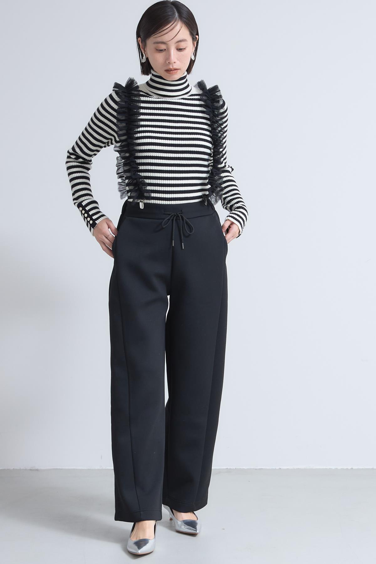 ダンボールニットサスペンダー付きパンツ※一部店舗のみ入荷