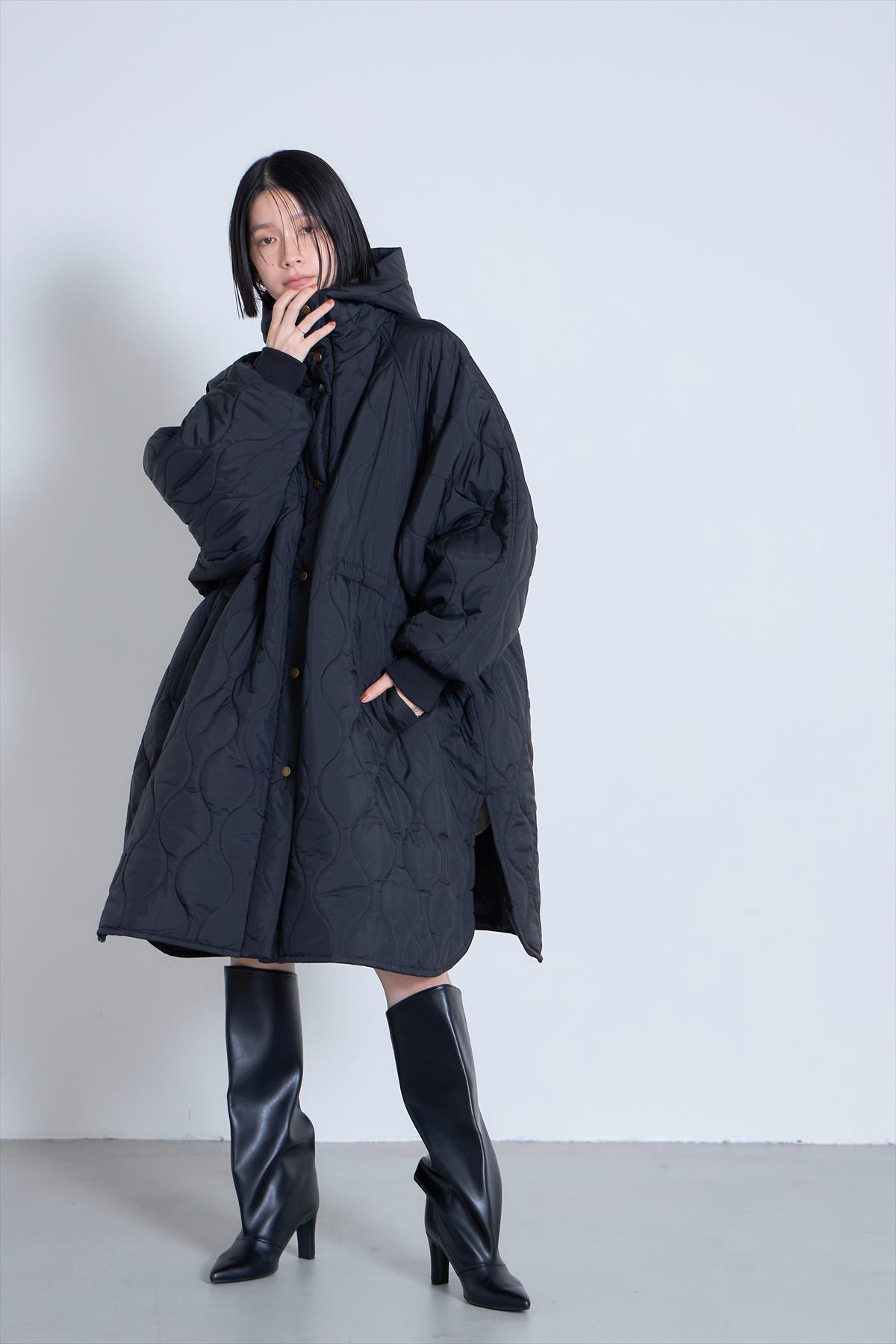 ソフトタフタキルティングコート※一部店舗のみ入荷