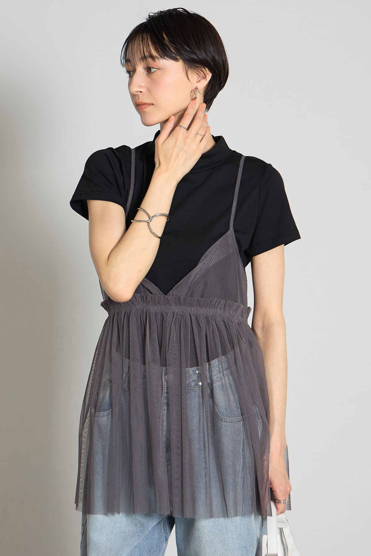 チュールTシャツセット※一部店舗のみ入荷