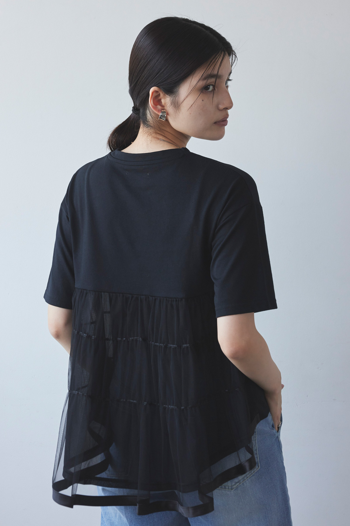バックチュールTシャツ