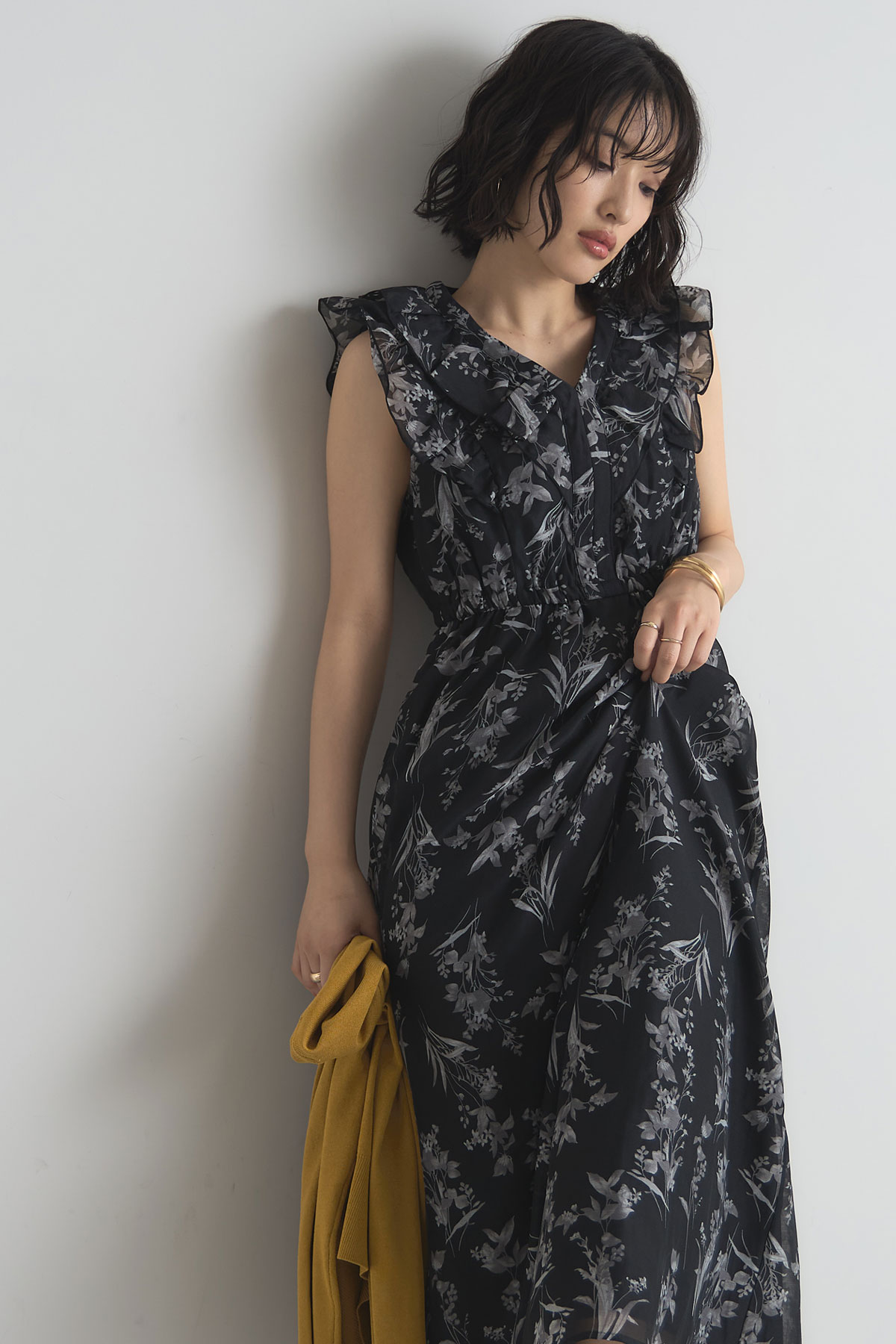 シアーフラワーフリルワンピース※一部店舗のみ入荷