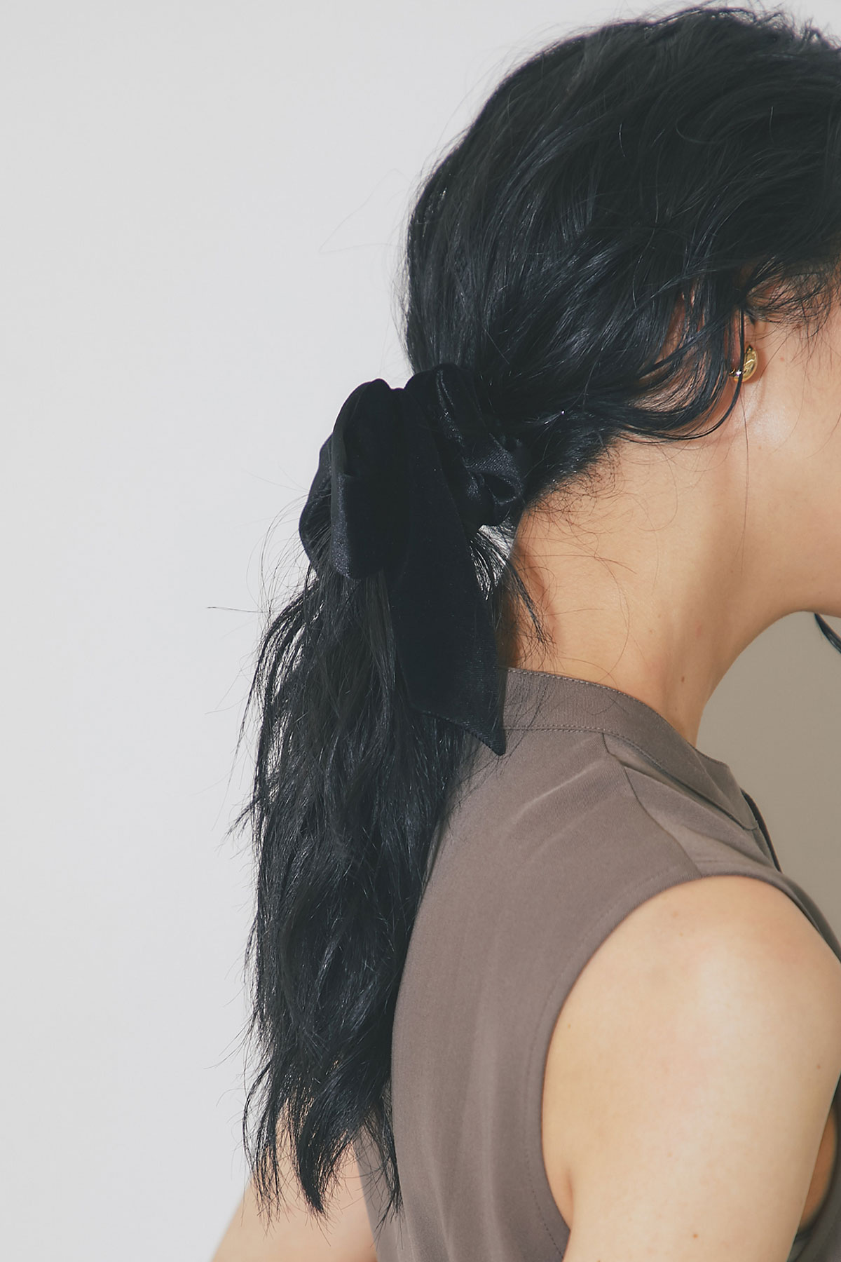 ベロアリボンシュシュ※一部店舗のみ入荷