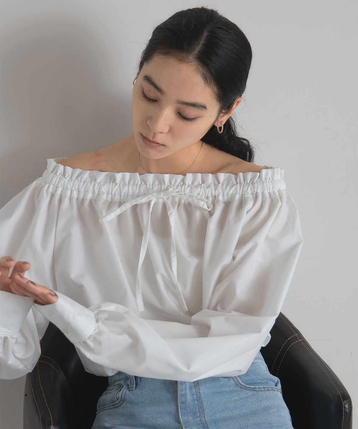 【AW SALE】ブロードマルチウェイプルオーバー＊SALE品につき返品/交換/注文確定後の変更キャンセル不可＊