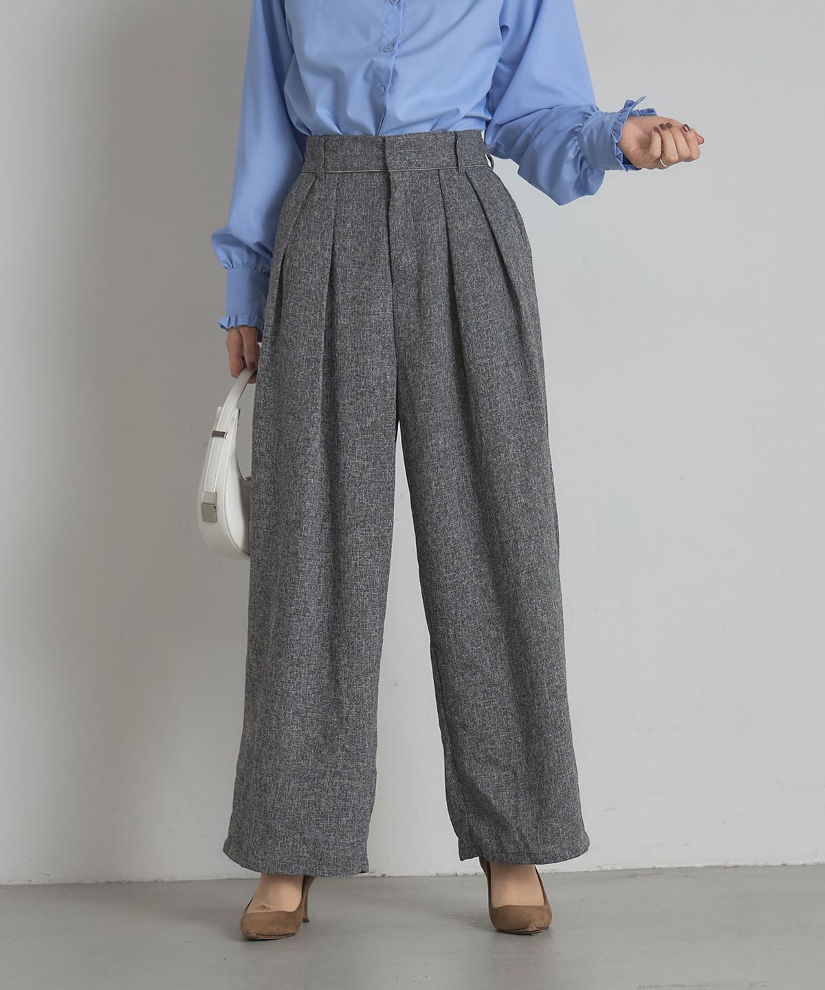 【WEB限定】サマーツイードパンツ