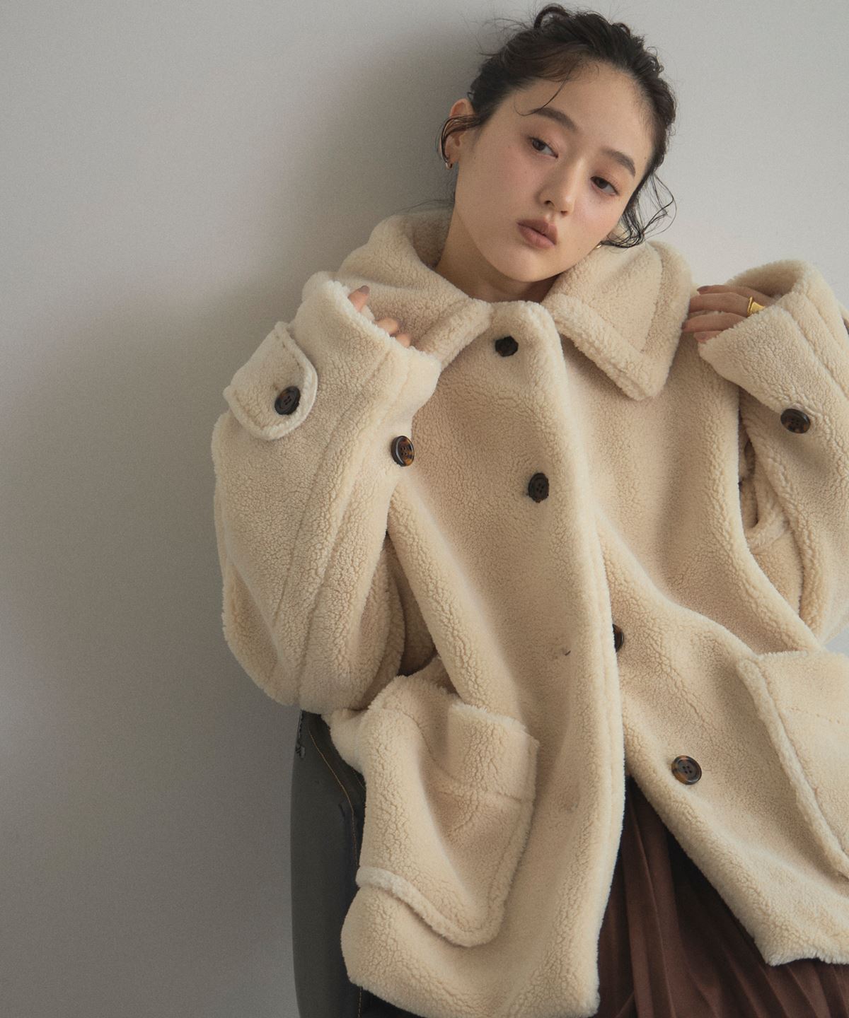 【オフィシャルサイト限定】テディボアステンカラーコート