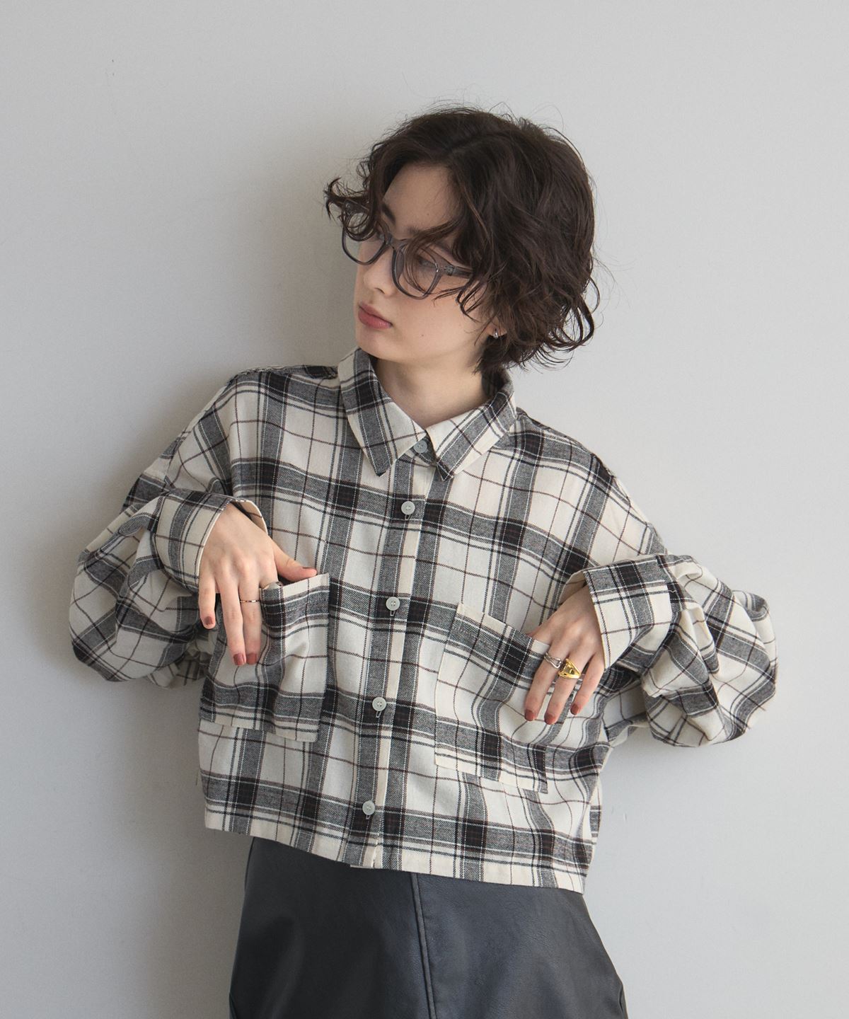 【オフィシャルサイト限定】チェックショートシャツ